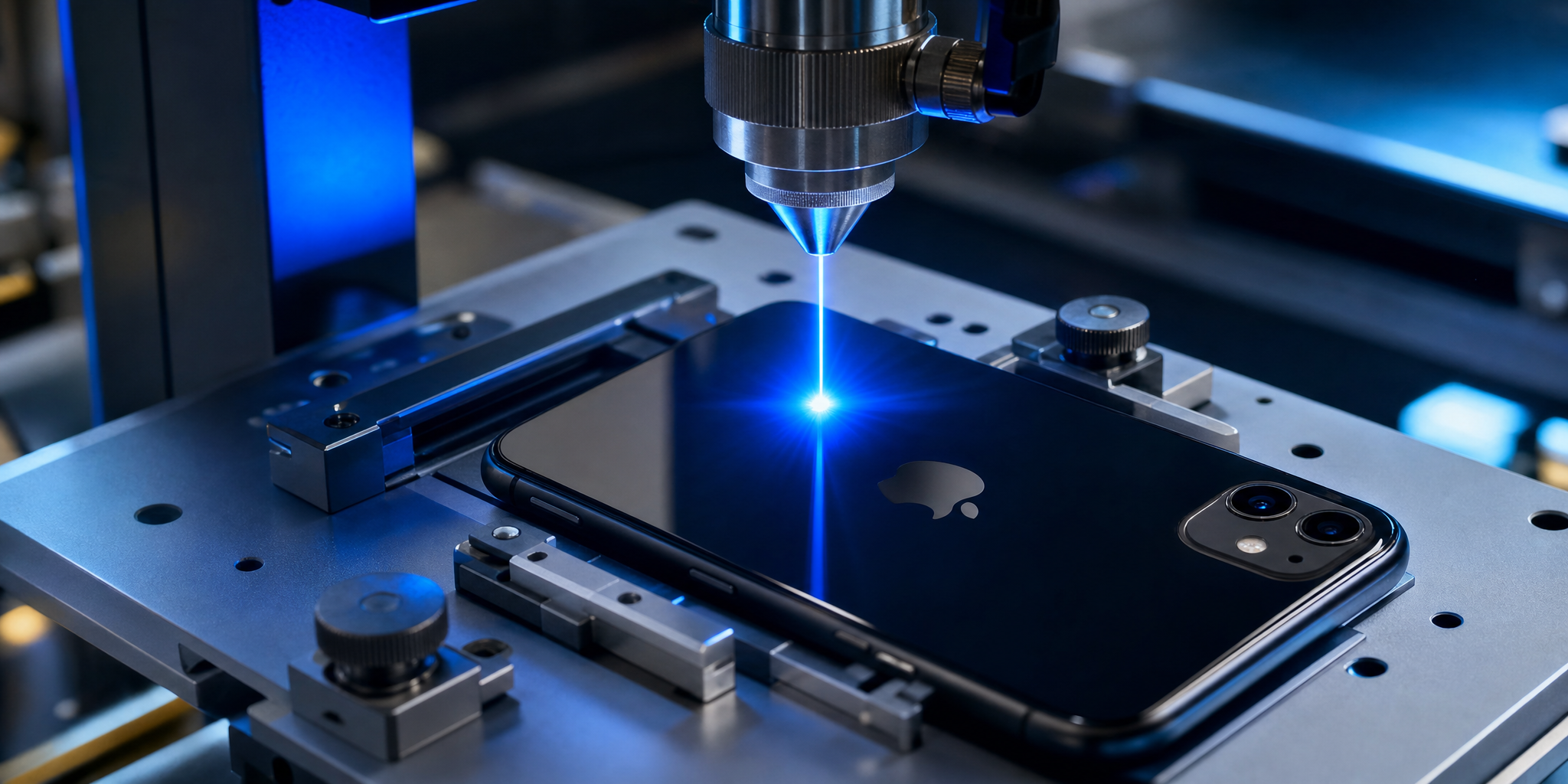 Réparation de la vitre arrière de l'iPhone 11 au laser en 30 minutes : l'expertise Mobile House