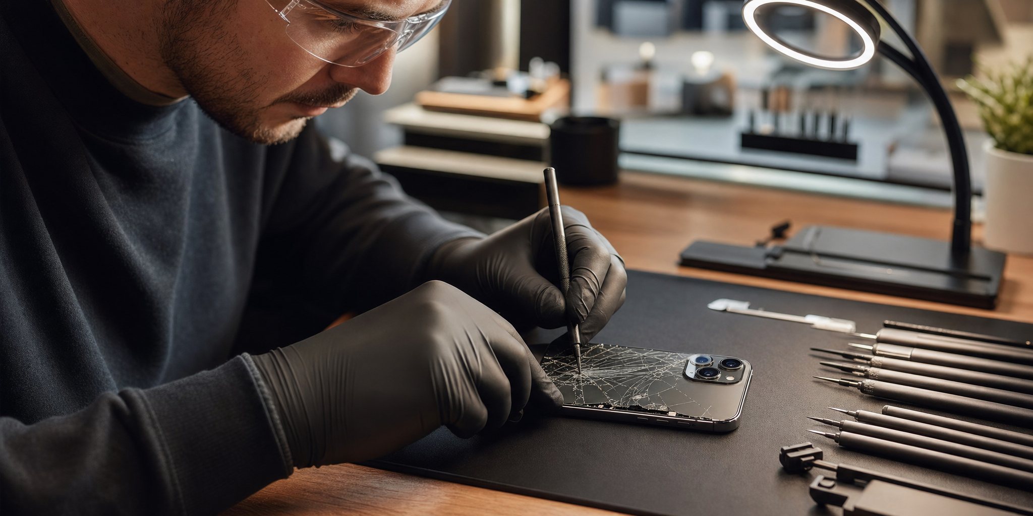 Réparation de la vitre arrière de l'iPhone 16 Pro à Lille : l'expertise Mobile House