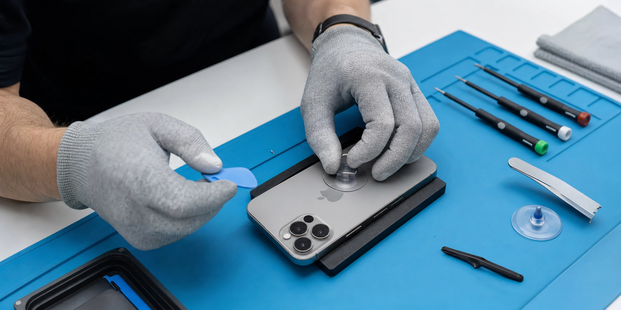 Réparation de la vitre arrière de l'iPhone 15 Pro : Solutions, tarifs et expertise à Lille