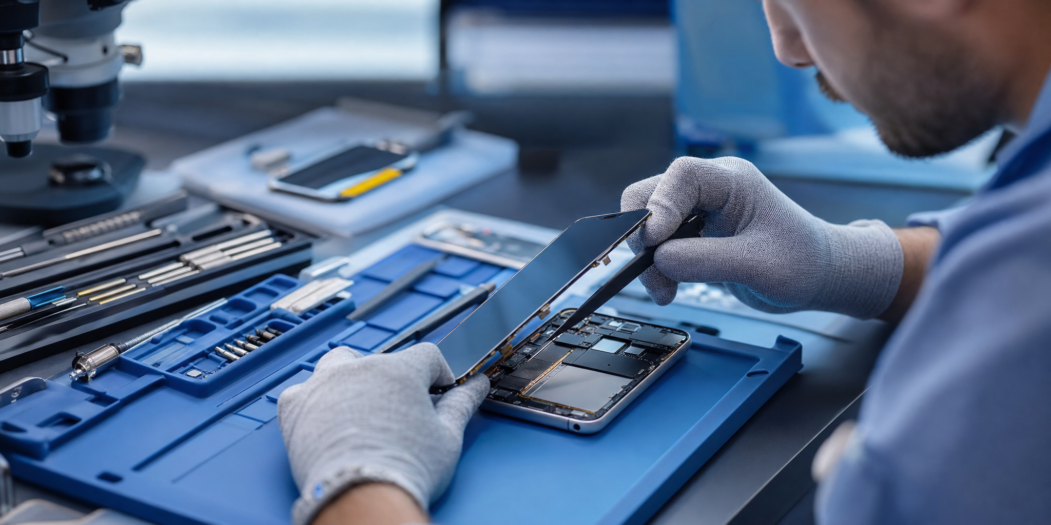 Réparation écran Samsung Galaxy S24 à Lille : Pourquoi choisir une dalle originale Service Pack ?