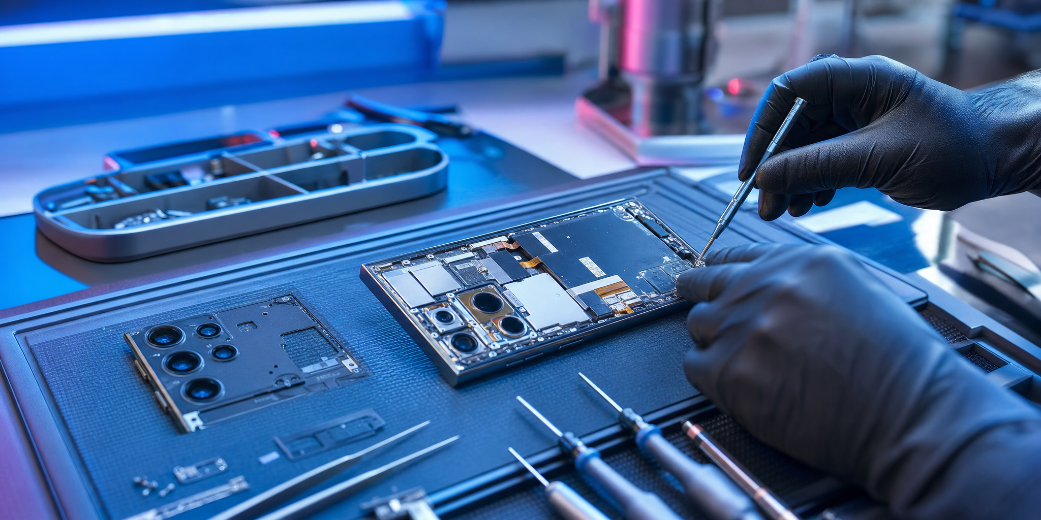 Réparation Écran Samsung Galaxy S24 Ultra : Pourquoi Exiger une Dalle Service Pack ?