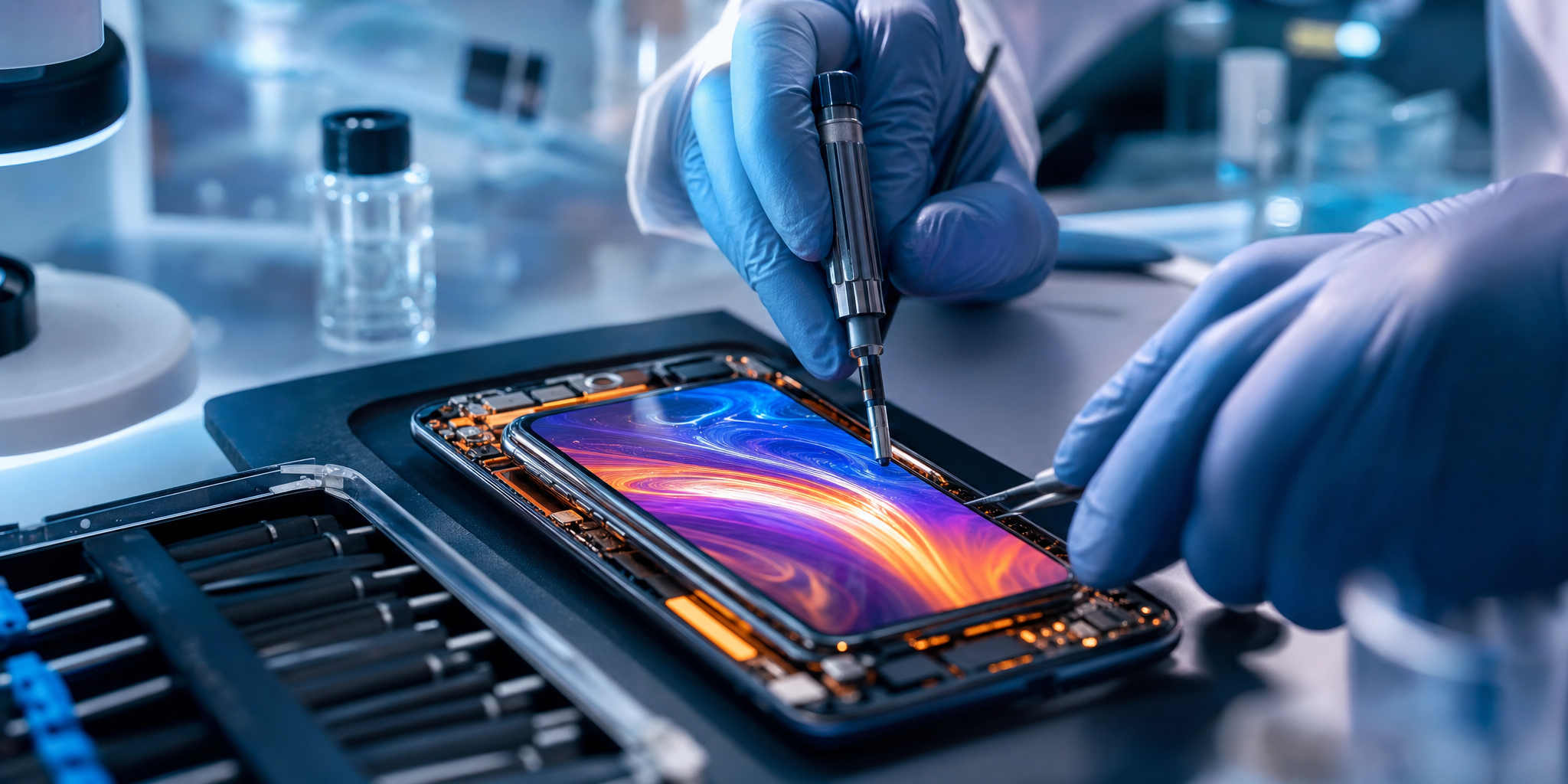 Réparation Écran Samsung Galaxy S25+ : L'Expertise de la Dalle Service Pack d'Origine