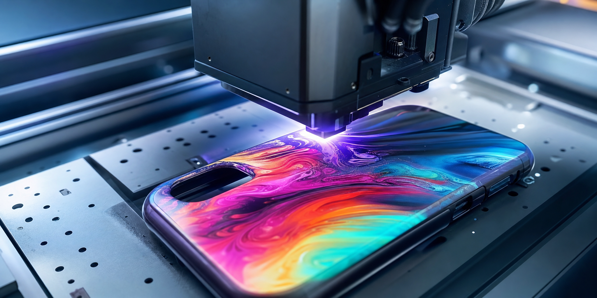 Coque personnalisée smartphone : la révolution de l'impression UV professionnelle