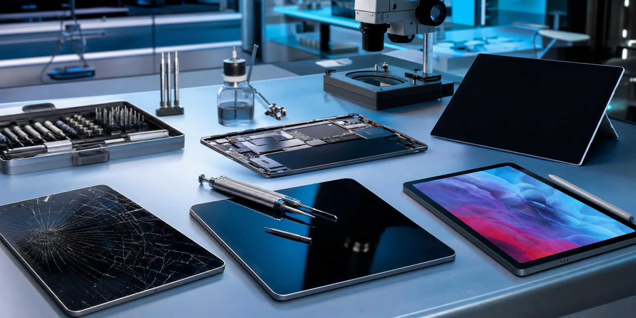 Réparation Tablette Toutes Marques : iPad, Samsung, Surface, Xiaomi, Pixel