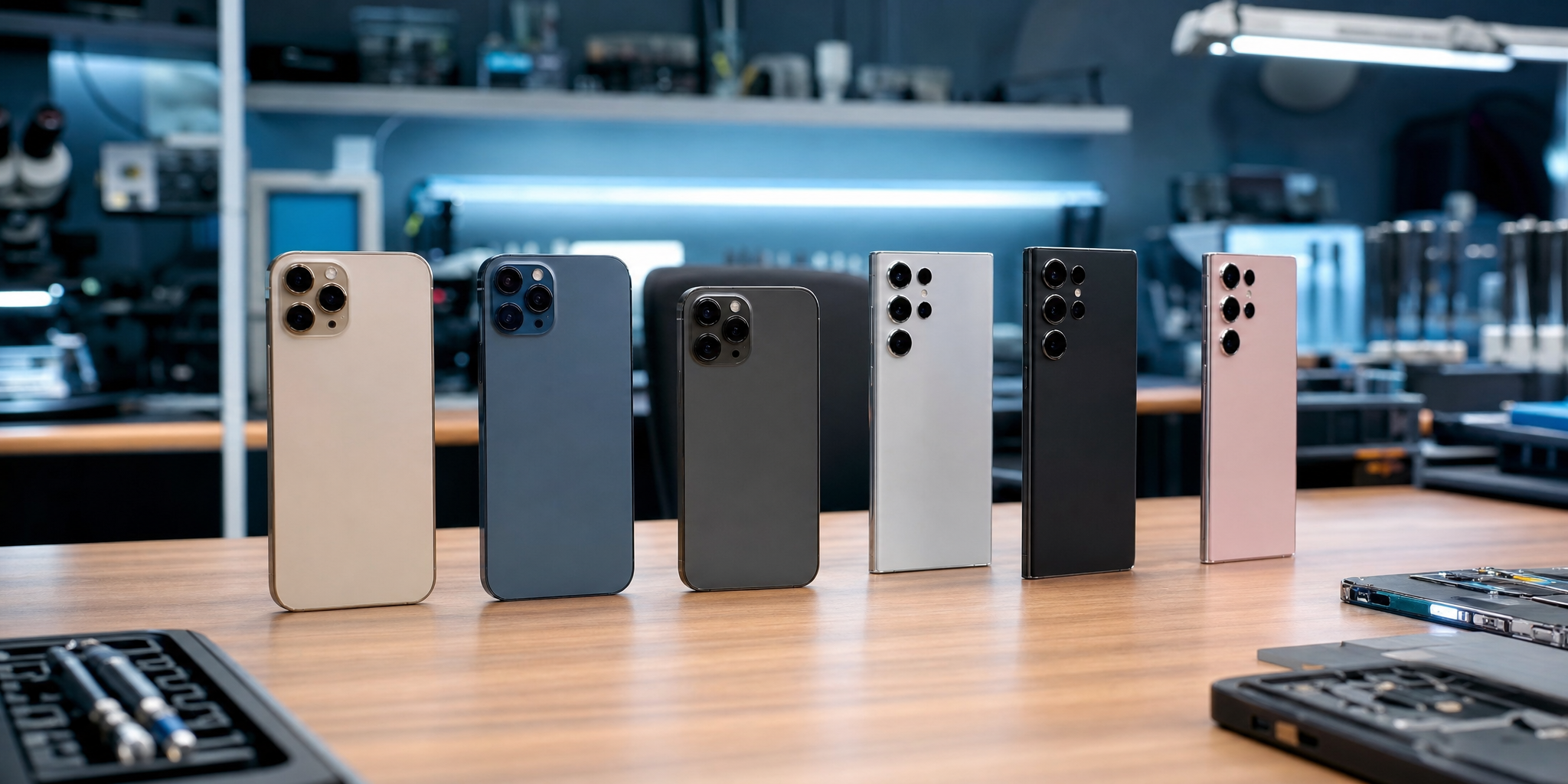 Vente Smartphone Neuf et Reconditionné France : iPhone et Samsung Grade A au Meilleur Prix