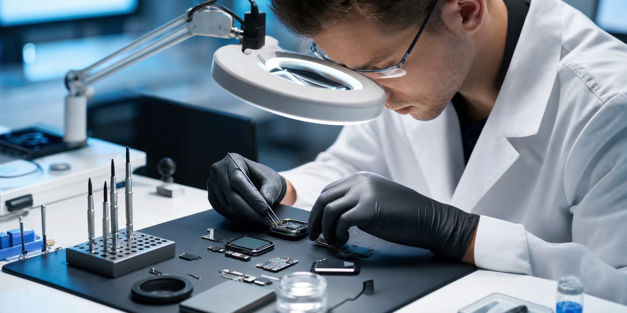 Réparation Apple Watch (Écran, Batterie, Oxydation) : L'Expertise Mobile House