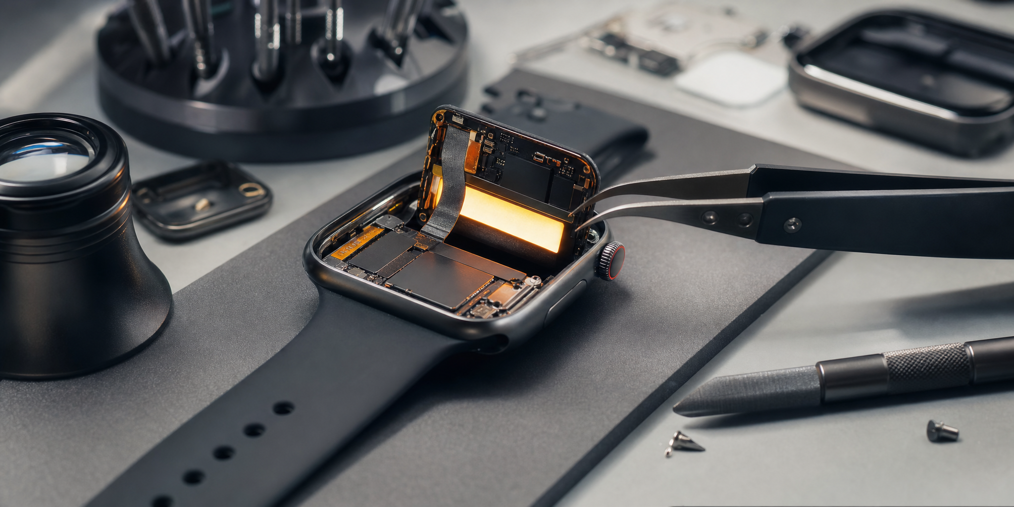 Réparation Apple Watch (Series & Ultra) : Écran, Batterie et Oxydation – L'Expertise Mobile House