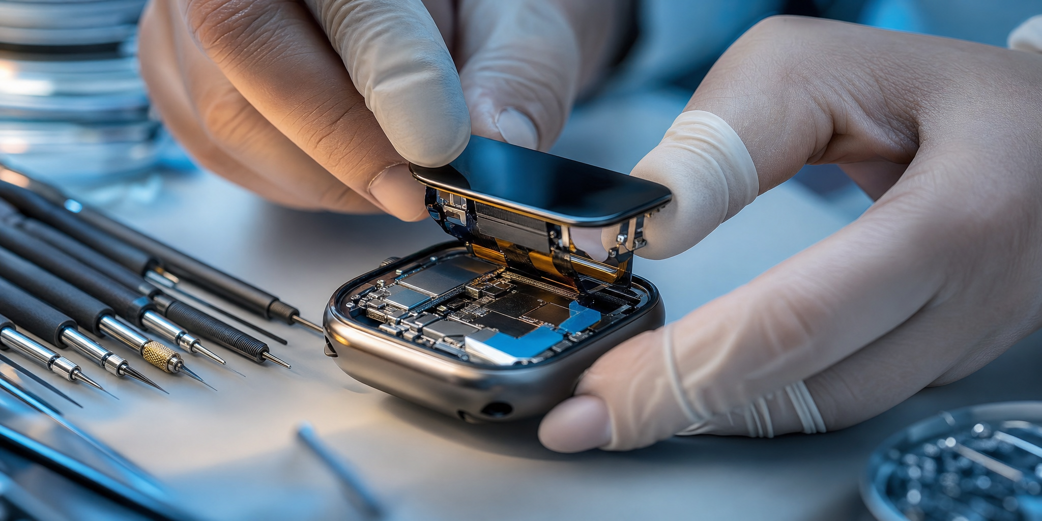 Expertise en Réparation Apple Watch (S1 à S10, Ultra) : Écran, Batterie et Pannes complexes