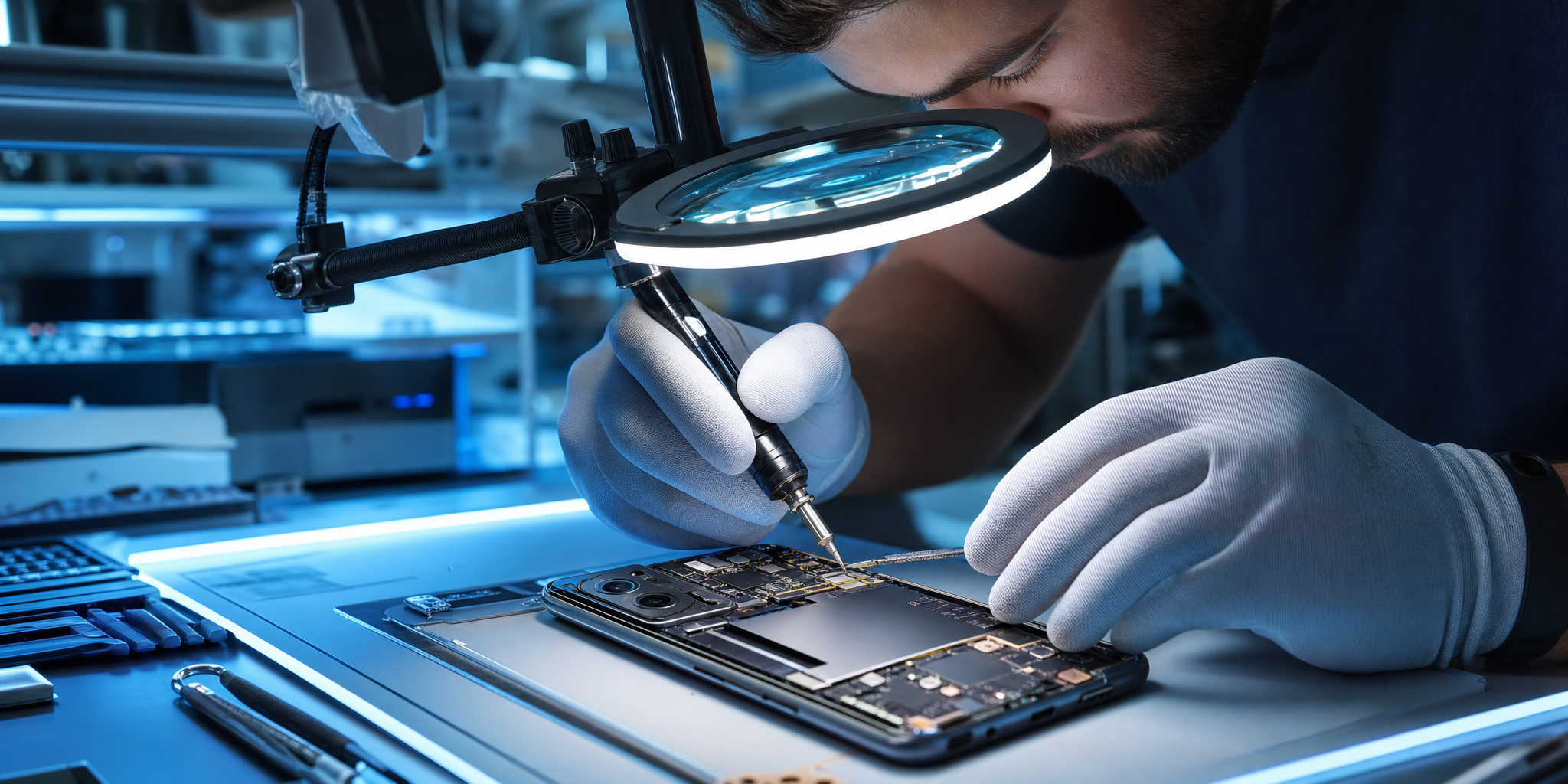 Réparation expert Motorola Edge 50 Pro : écran, batterie et micro-soudure à Lille