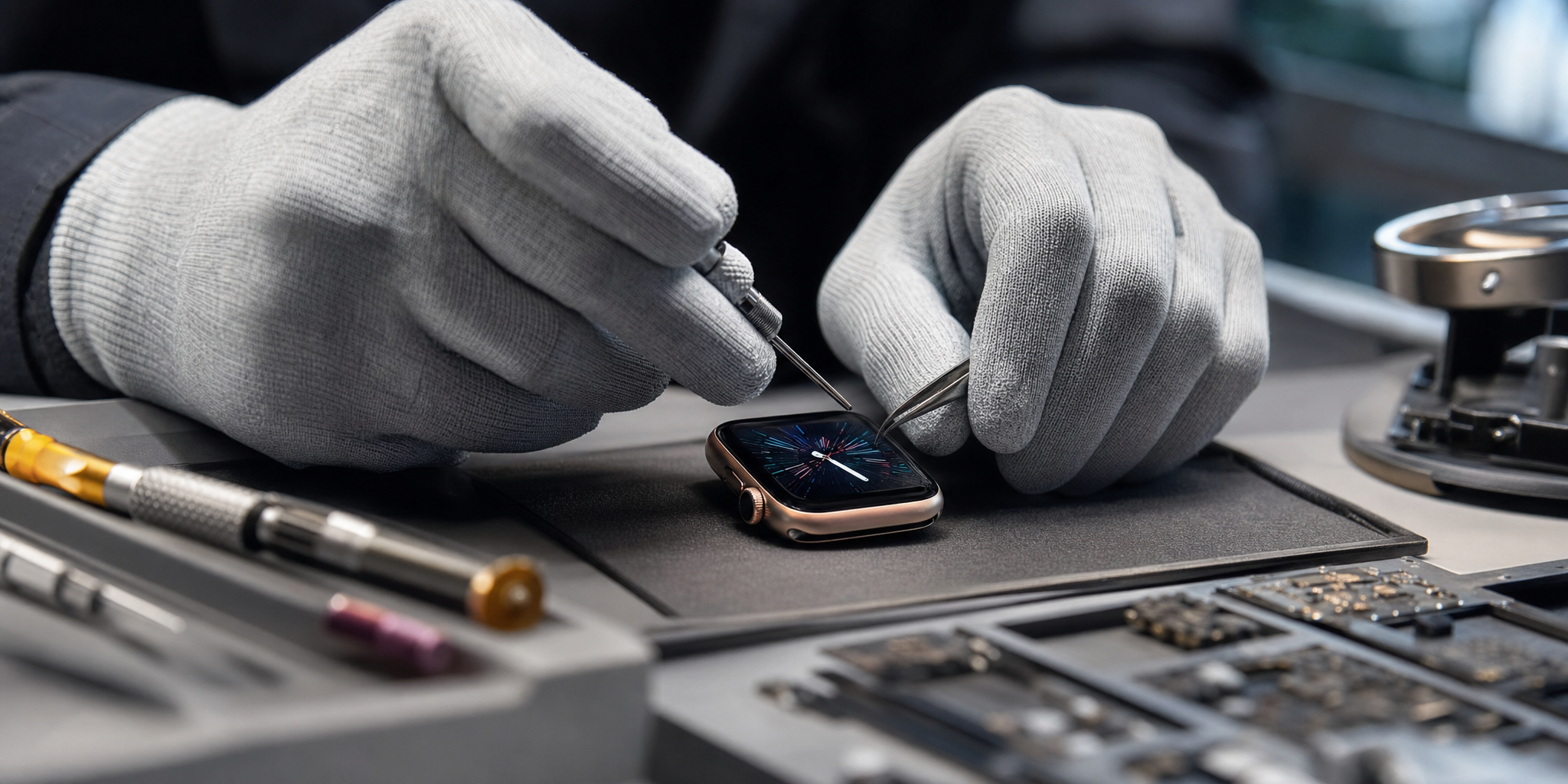 Réparation Apple Watch : Écran, Batterie et Diagnostic Technique