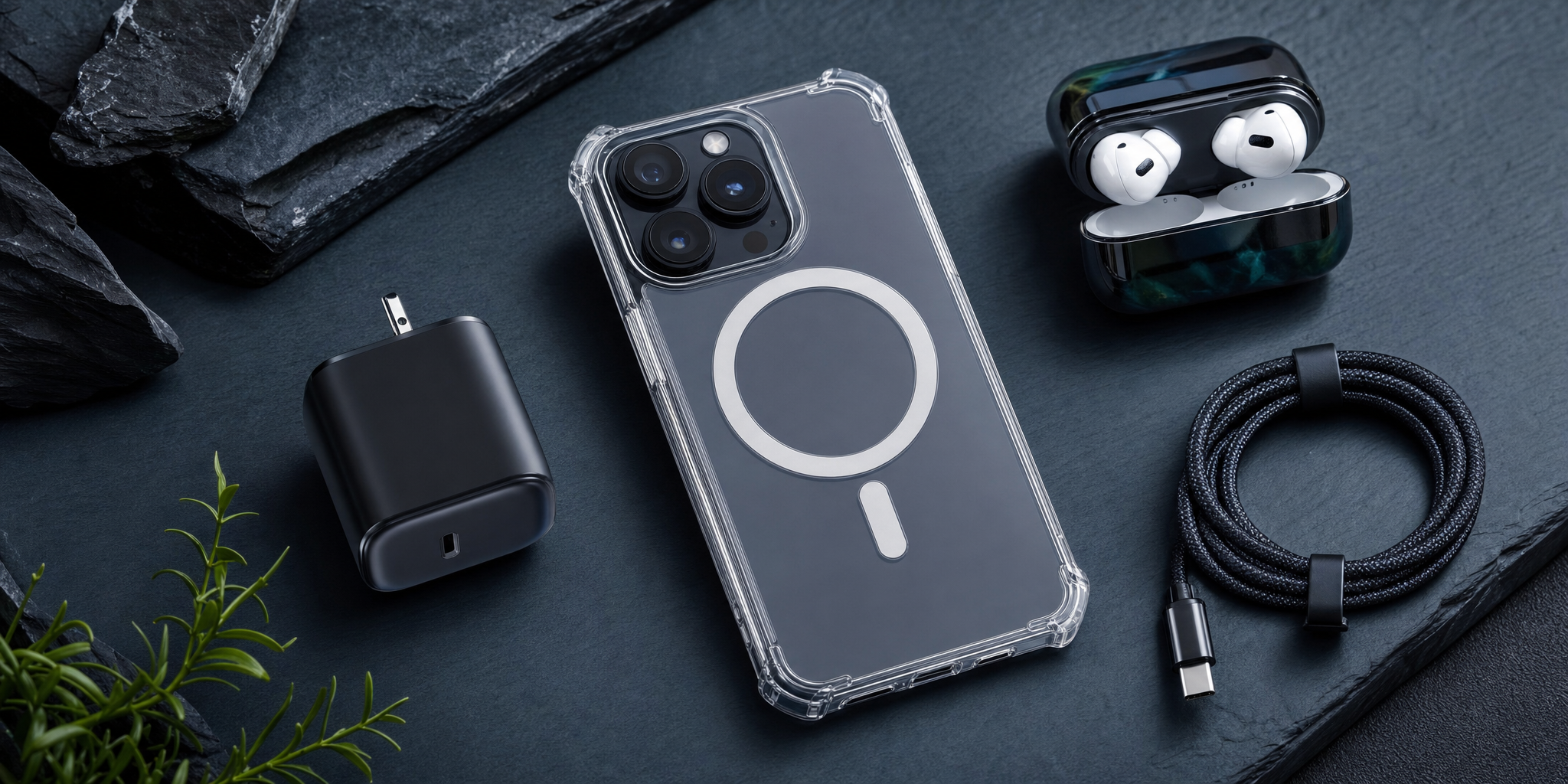 Guide complet des accessoires smartphone indispensables (protection, énergie, audio) pour iPhone, Samsung, Pixel