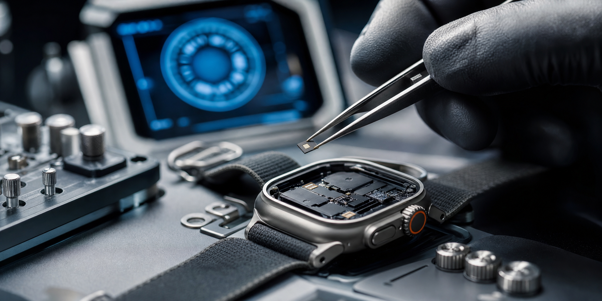 Réparation Expert Apple Watch : Écran, Batterie, Étanchéité et Pièces OEM