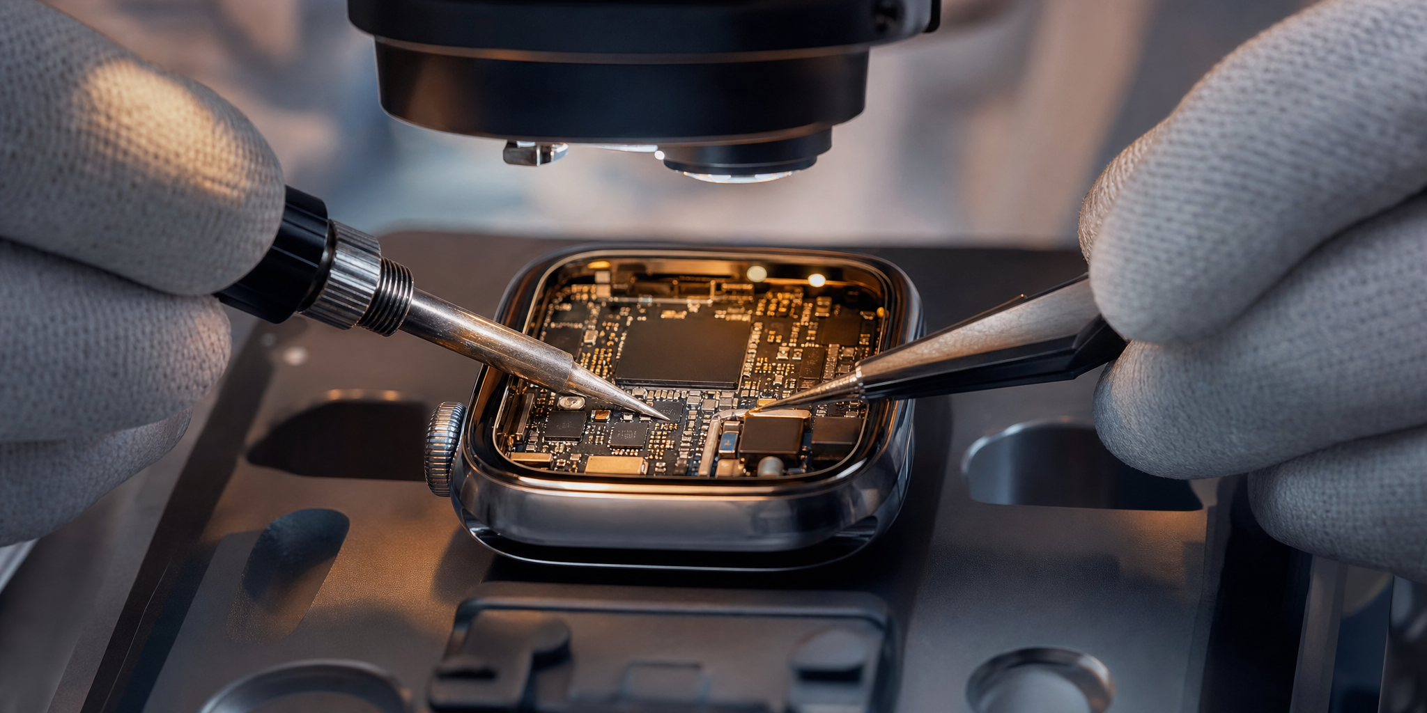 Réparation Apple Watch Experte : Écran, Batterie, Oxydation et Micro-soudure
