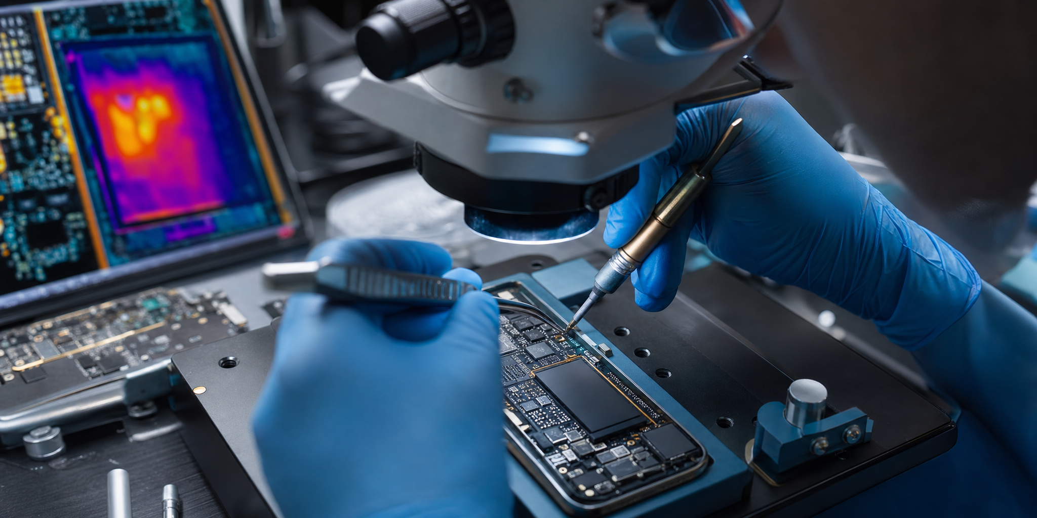 Micro-soudure Carte Mère iPhone 16 Pro : Diagnostic Expert et Réparation