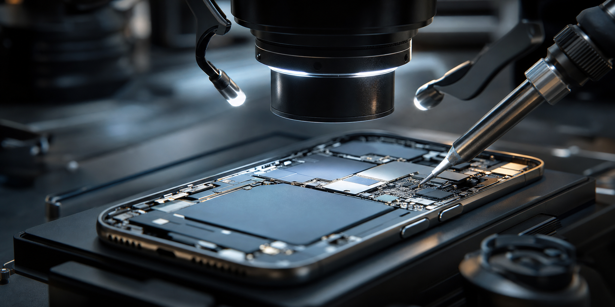 Étude de cas : Réparation d'un écran noir sur iPhone 16 Pro par micro-soudure sans perte de données