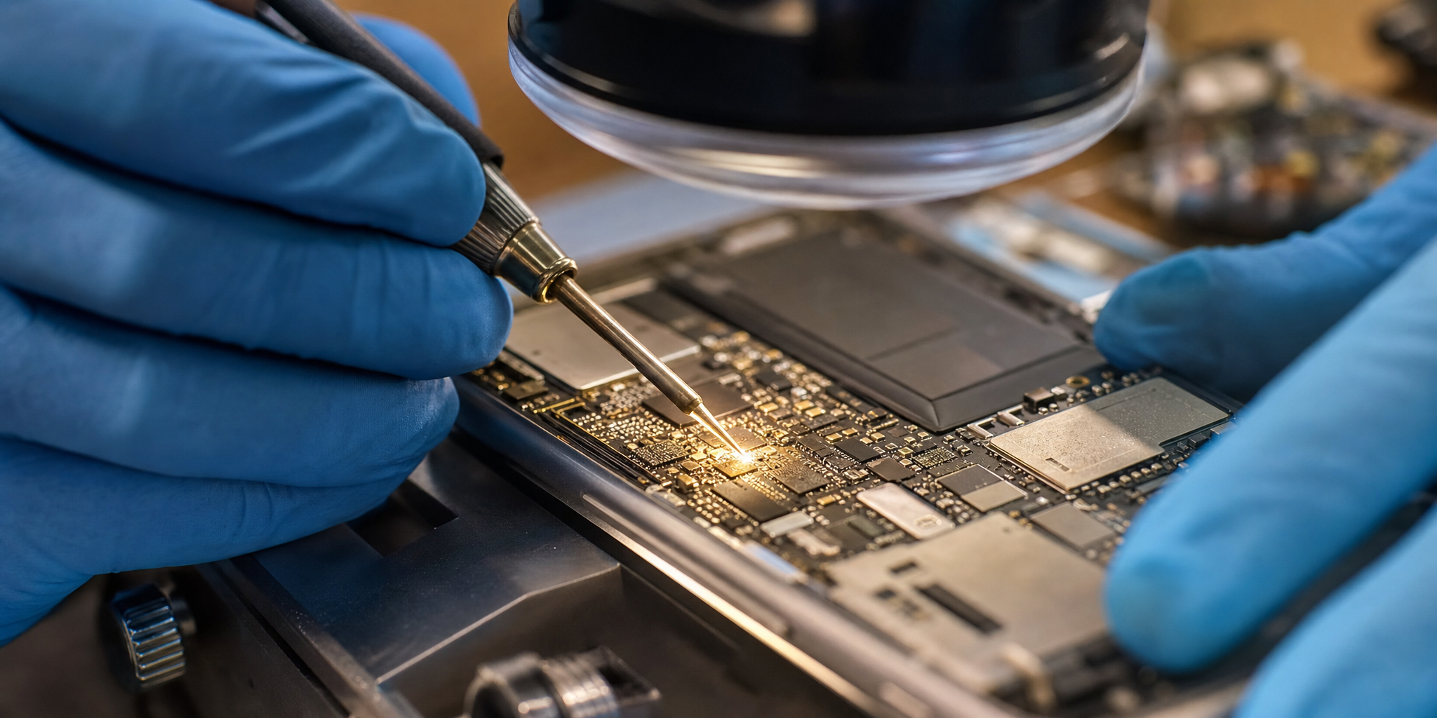 Réparation Oxydation sur Sony Xperia 1 : L'Expertise de la Micro-Soudure