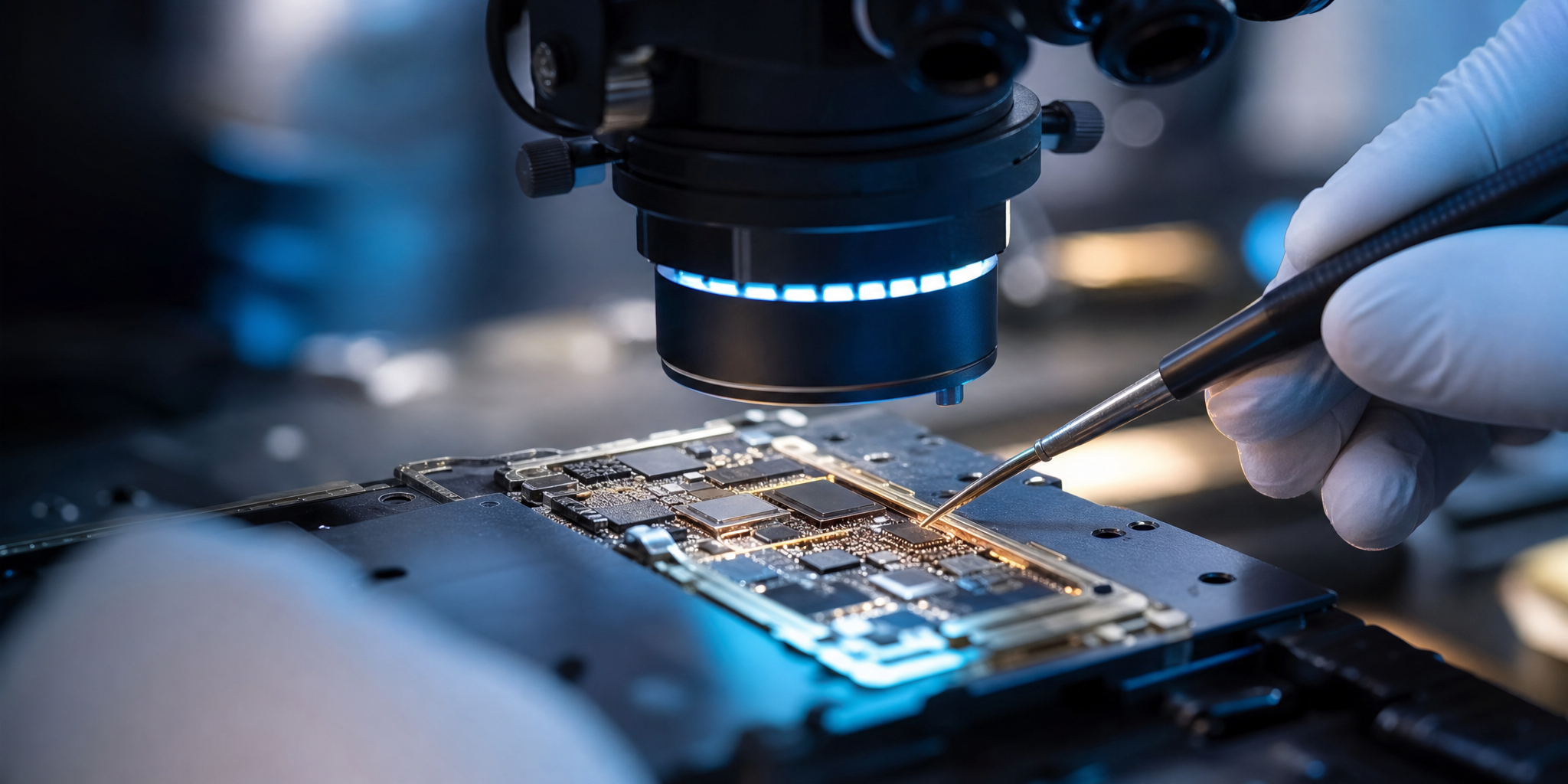 Diagnostic panne carte mère : comment identifier un problème de micro-soudure sur iPhone 16