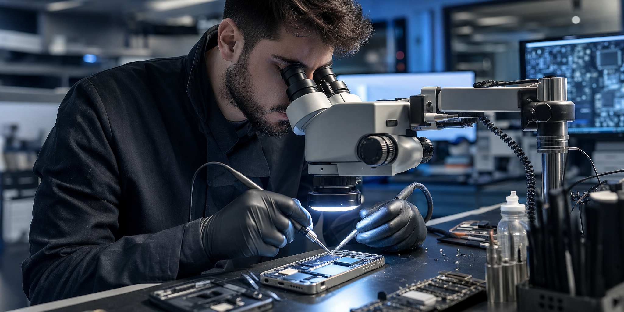 Réparation Carte Mère iPhone 16 Pro : Expertise et Micro-Soudure à Lille Centre