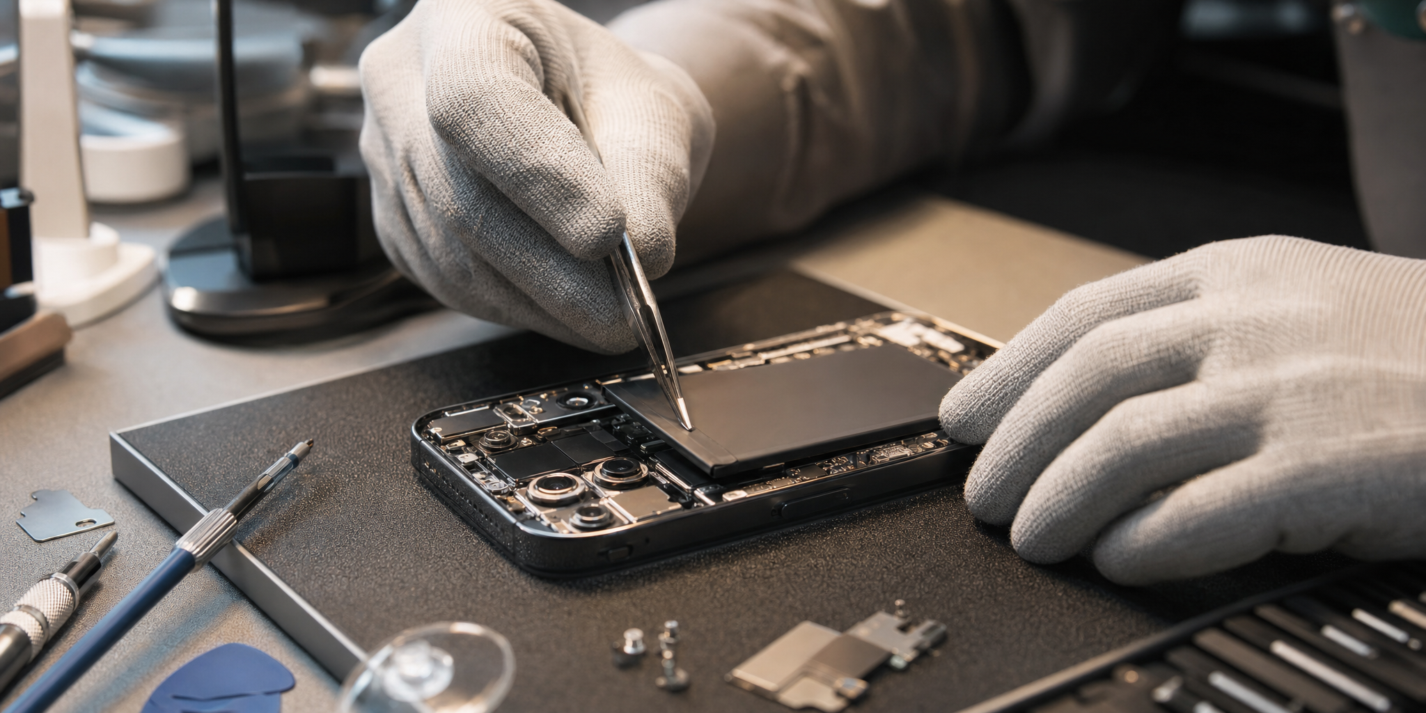 Changement de batterie iPhone 16 Pro à Wazemmes : l'expertise Mobile House