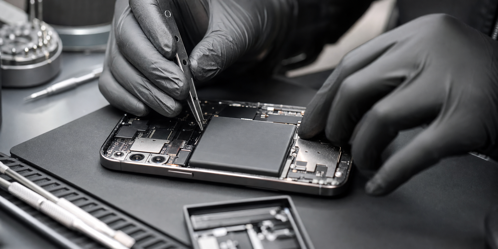 Réparation et Changement de Batterie iPhone 18 Pro Max à la Gare Lille Flandres