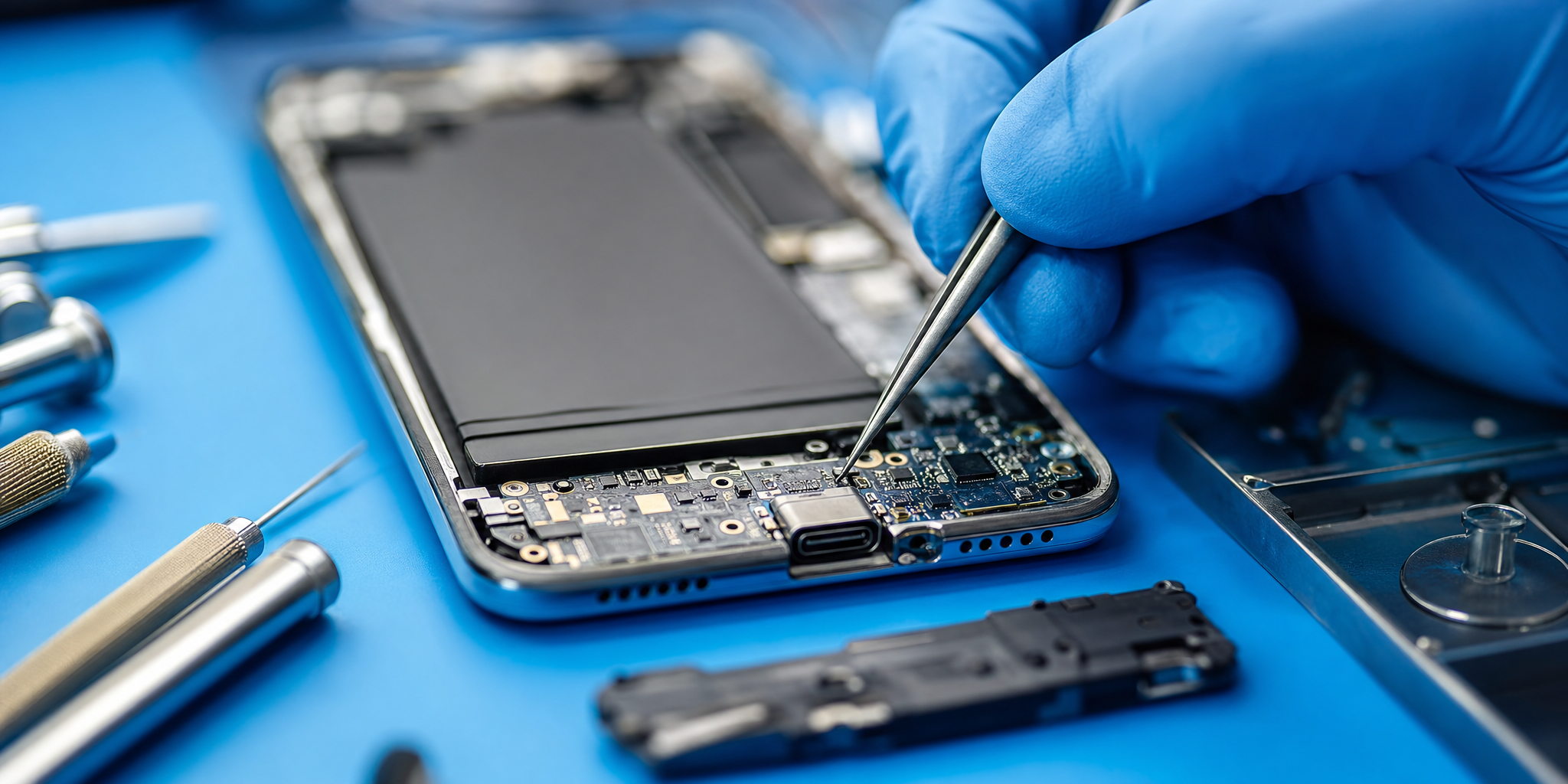 Réparation et Changement du Connecteur de Charge iPhone 17 à Gare Lille Flandres