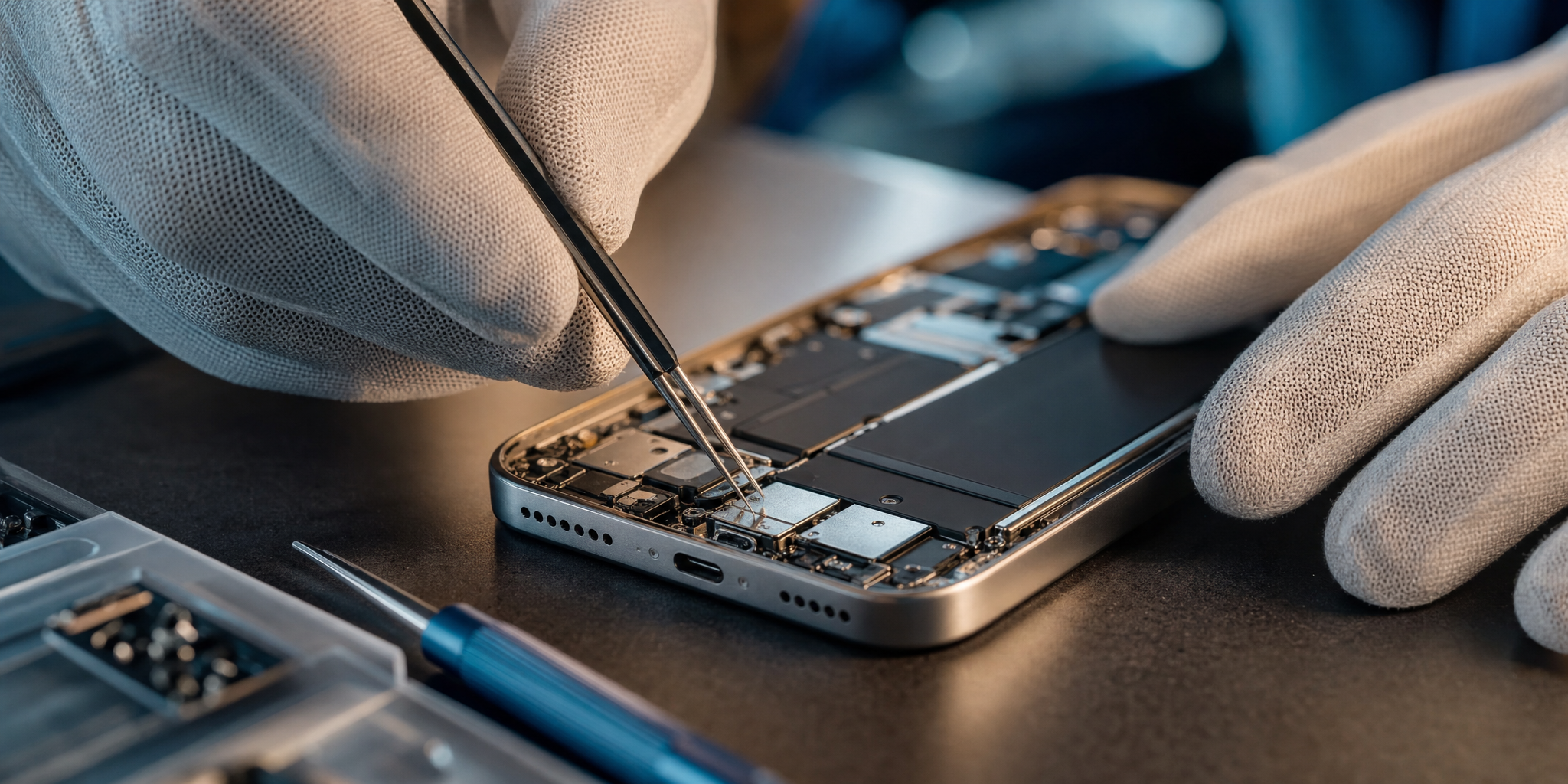 Réparation et Changement du Connecteur de Charge iPhone 17 Pro à Lille Flandres