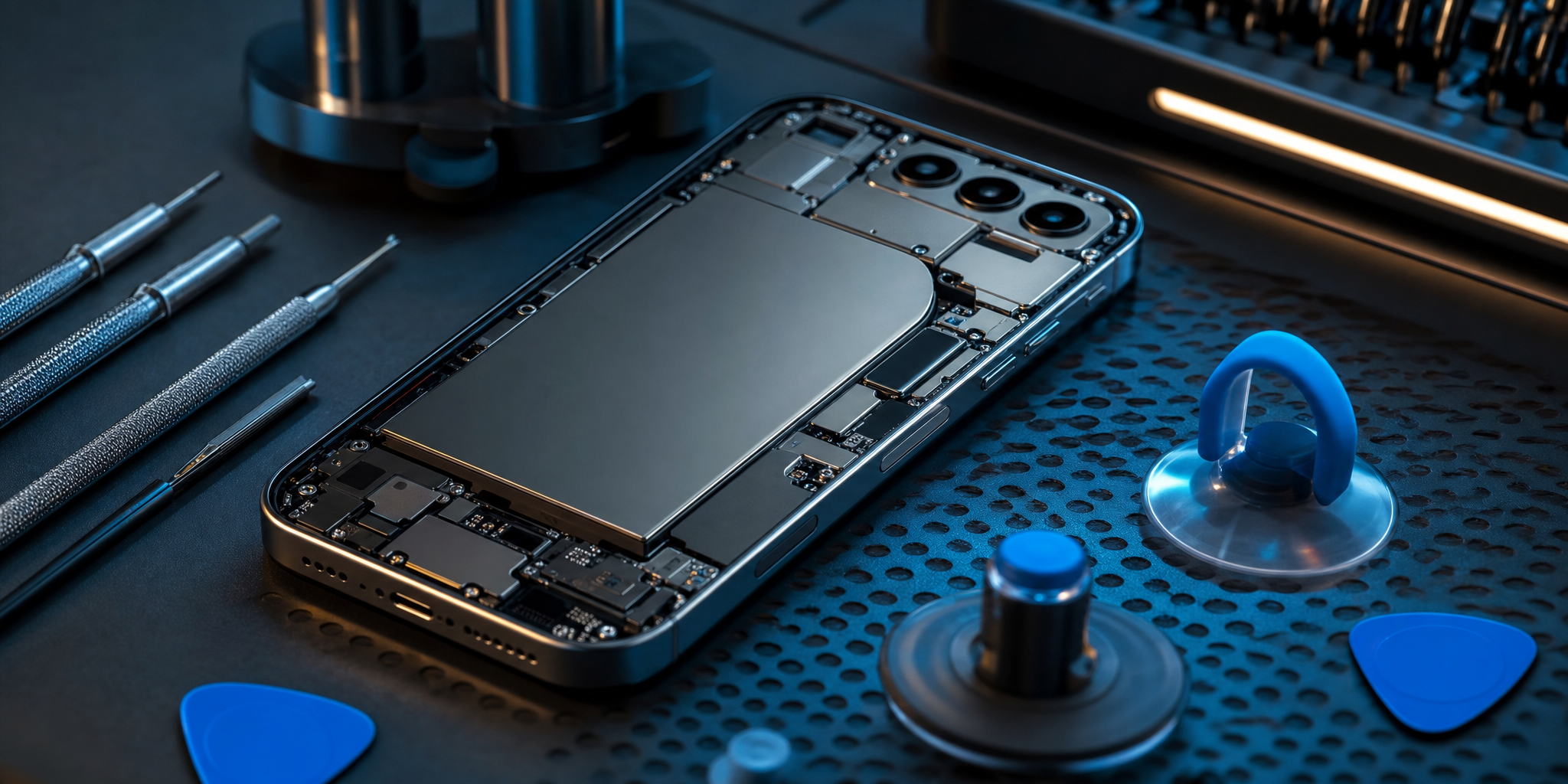 Réparation et changement de batterie pour iPhone 16 Pro à Lille Centre