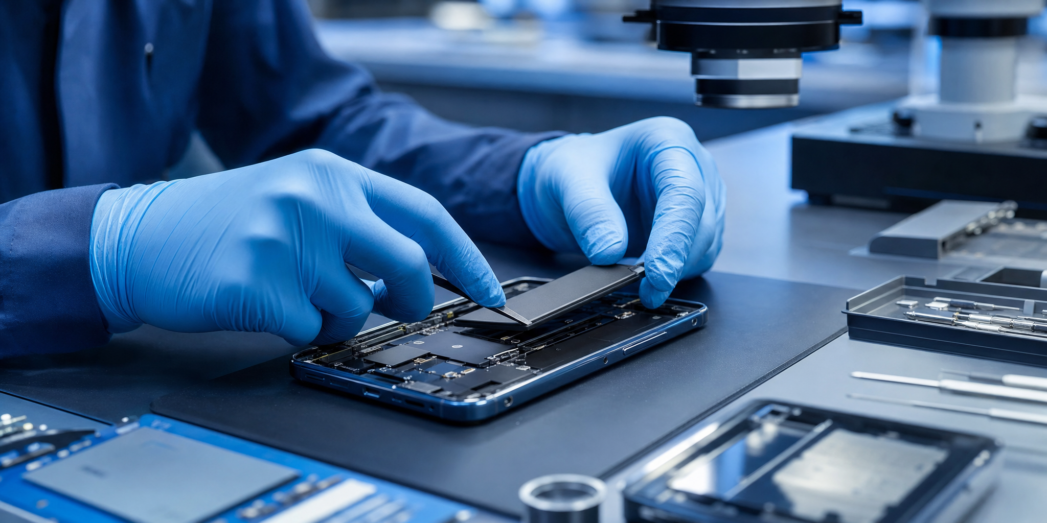 Changement de batterie iPhone 18 Pro Max à Gare Lille Flandres : expertise et rapidité