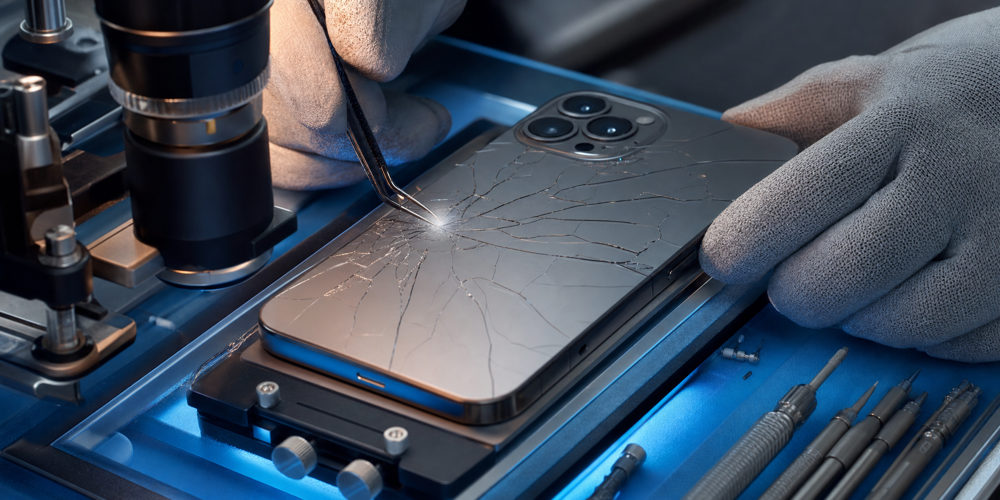 Réparation et Remplacement de Vitre Arrière iPhone 16 Pro à Lille Flandres