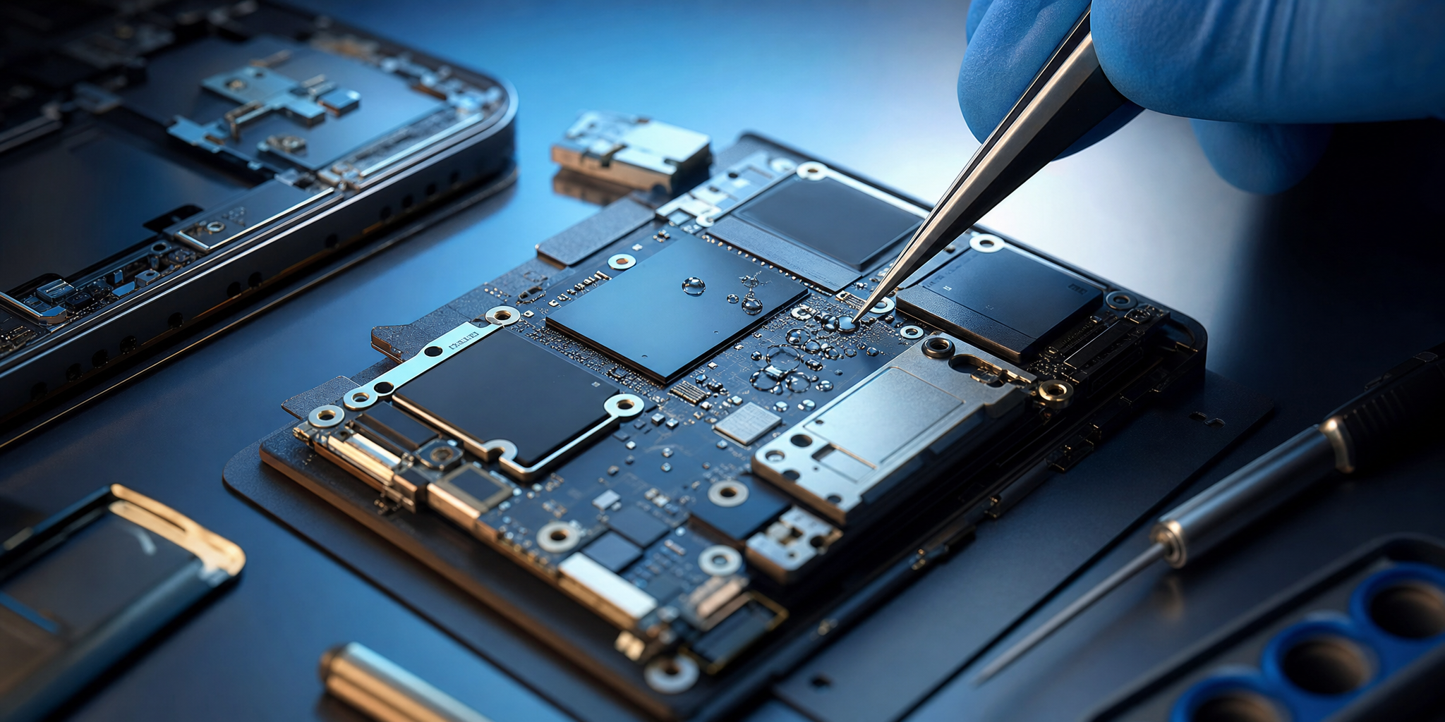 Réparation et désoxydation iPhone 17 à Roubaix : sauver un smartphone tombé dans l'eau
