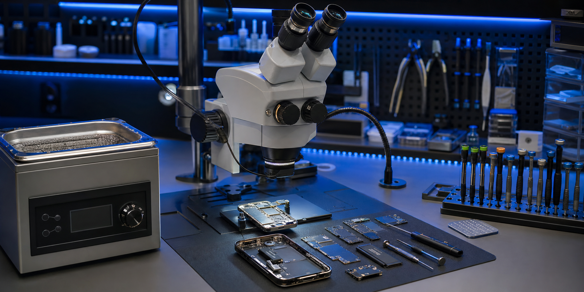 Désoxydation iPhone 16 Pro : Protocole de sauvetage après immersion chez Mobile House