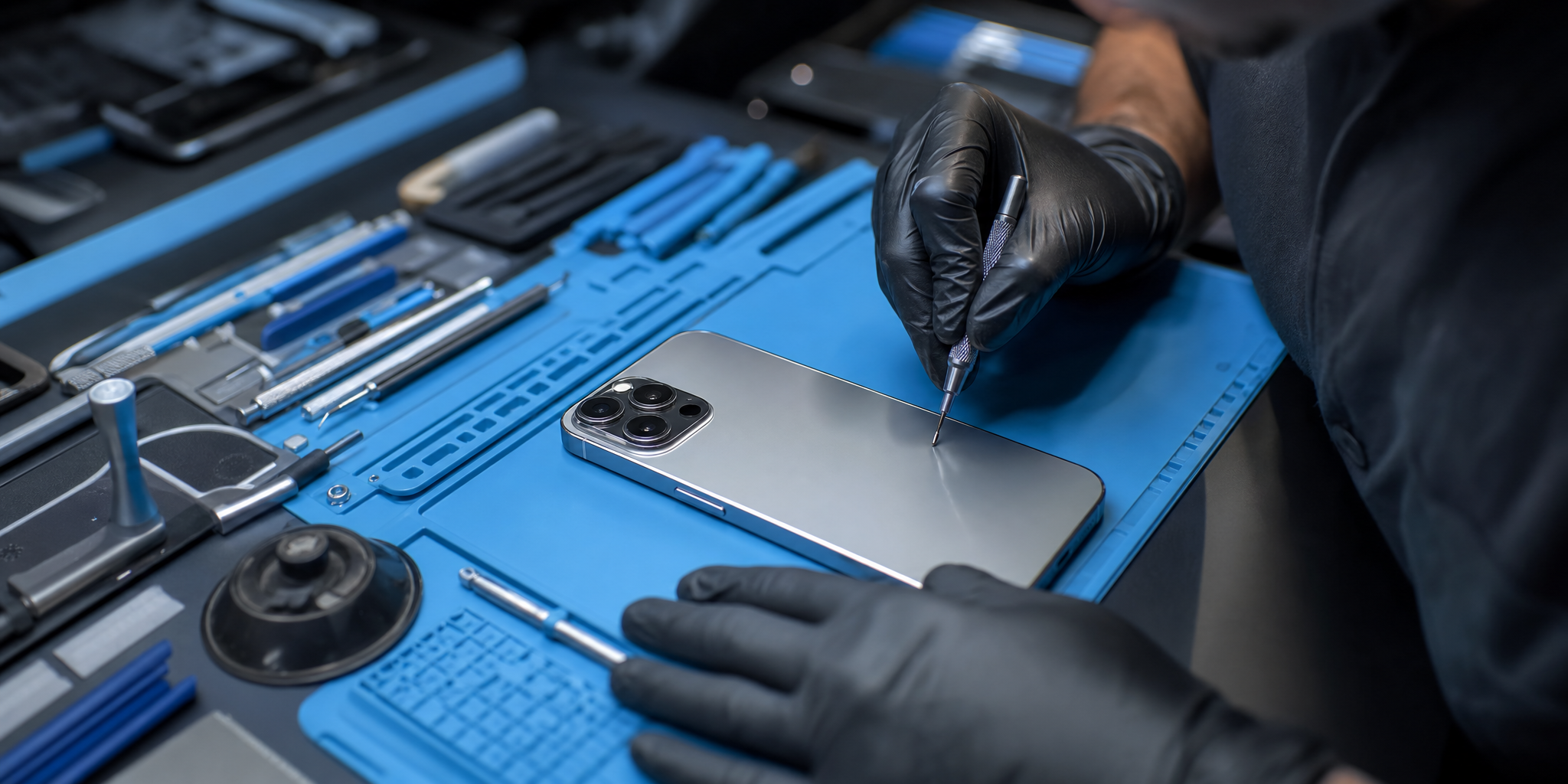Réparation et Changement de Vitre Arrière iPhone 16 Pro : L'Expertise Mobile House