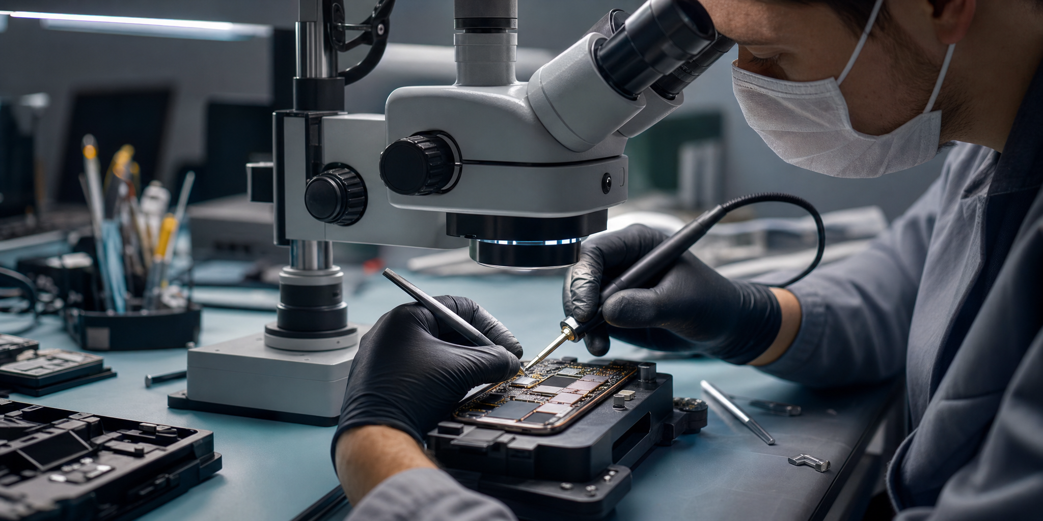 Réparation de la Carte Mère sur iPhone 16 Pro à Tourcoing : L'Expertise Micro-Soudure Mobile House
