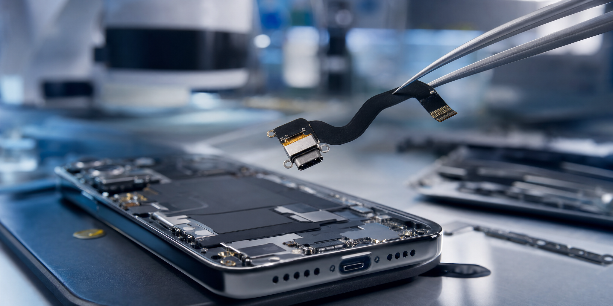Réparation et Changement du Connecteur de Charge sur iPhone 18 : Le Guide Expert