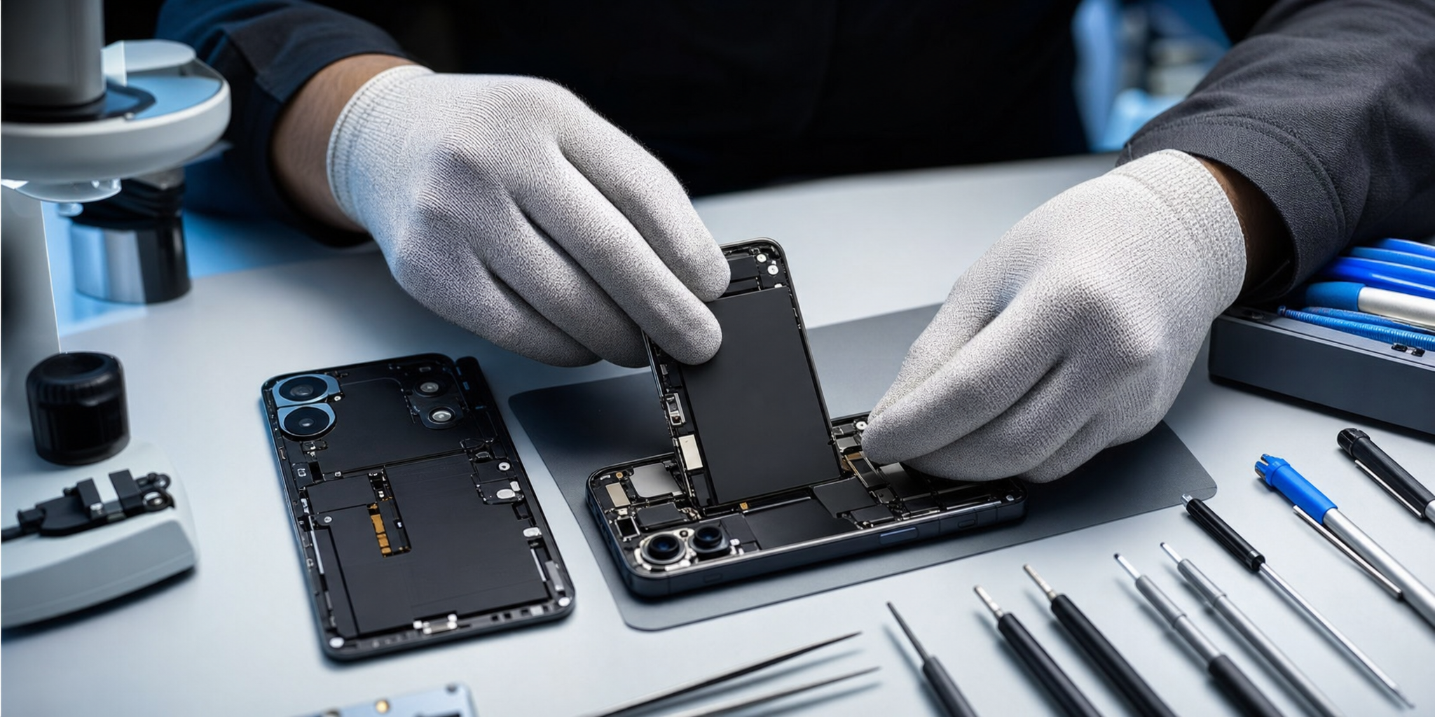 Réparation et Changement de Batterie iPhone 17 à Roubaix : L'Expertise Mobile House