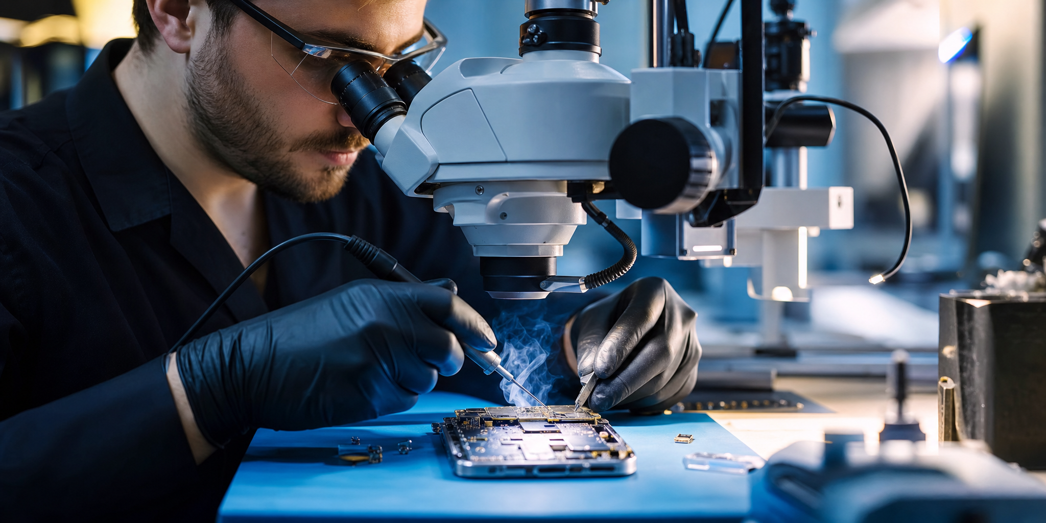 Réparation micro-soudure sur iPhone 16 Pro à Tourcoing : L'expertise Mobile House