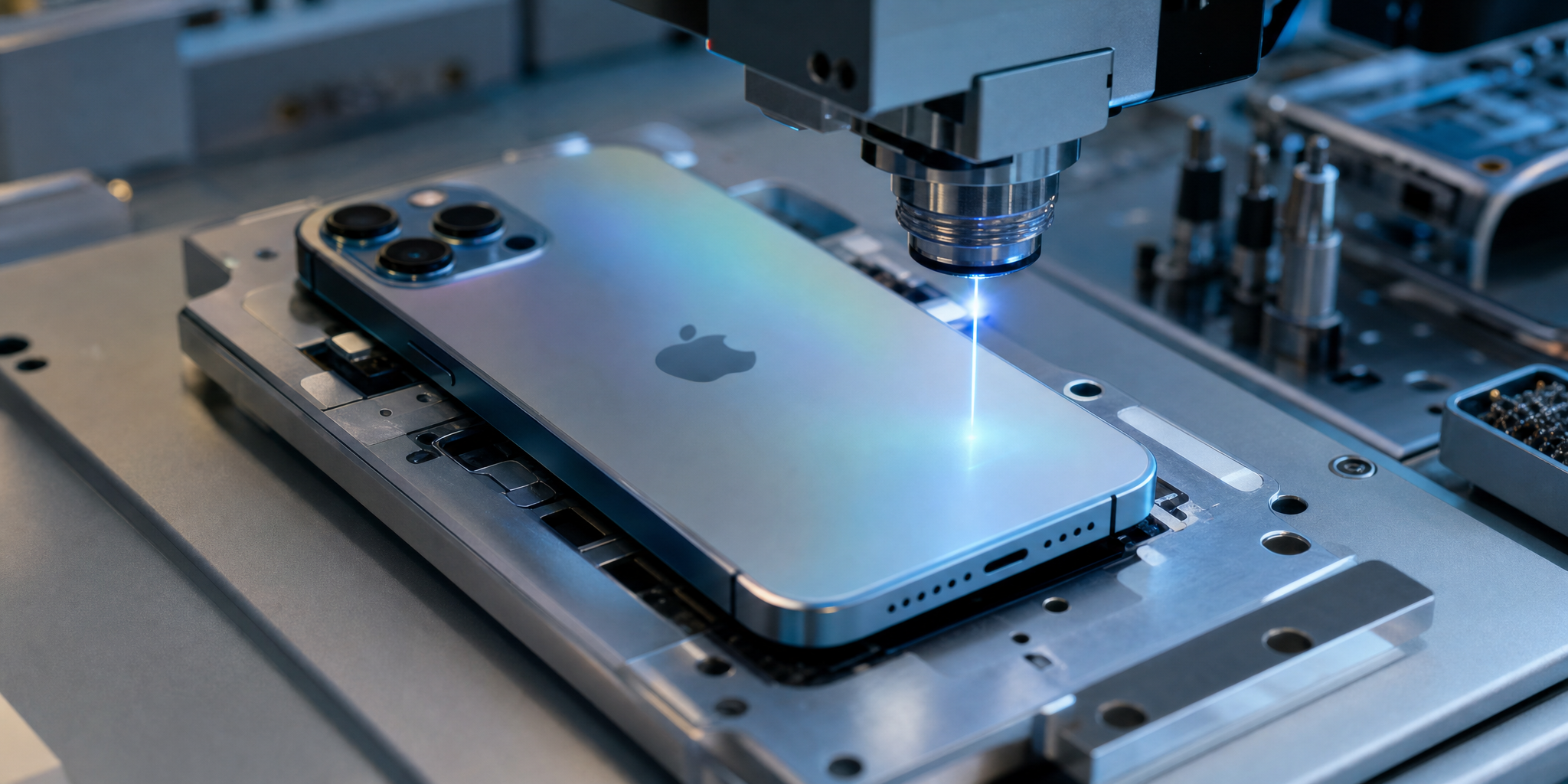 Réparation et changement de vitre arrière sur iPhone 17 à Roubaix