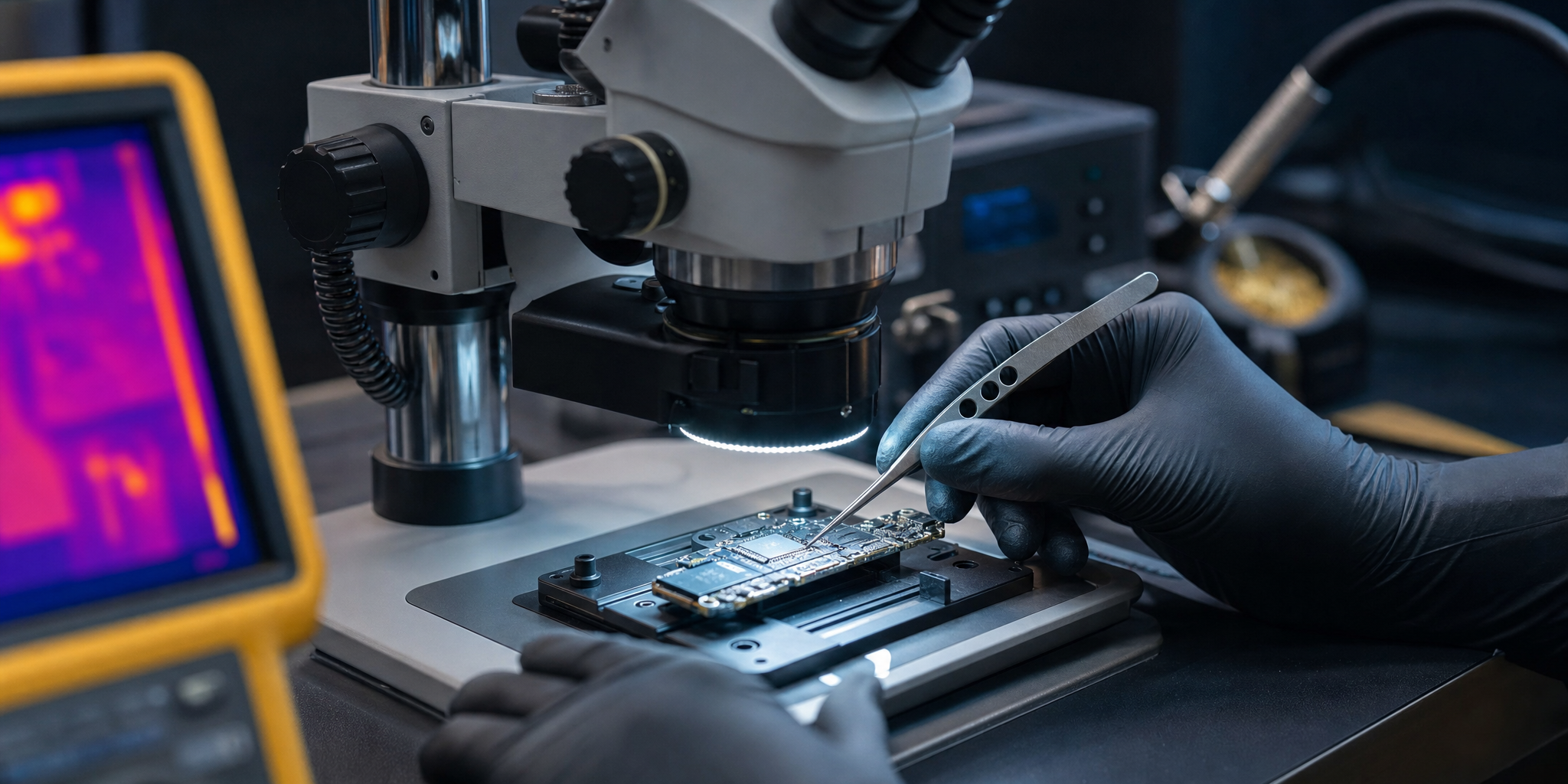 Réparation Micro-Soudure iPhone 16 Pro : Sauver la Carte Mère chez Mobile House