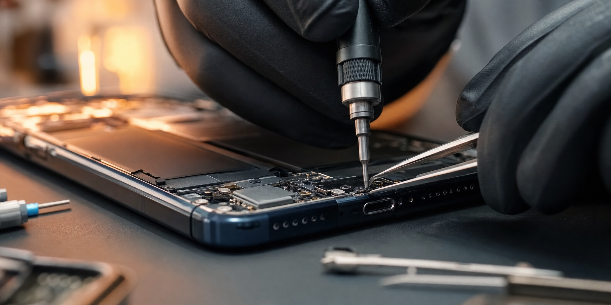 Réparation et changement de connecteur de charge sur iPhone 18 Pro Max à Tourcoing