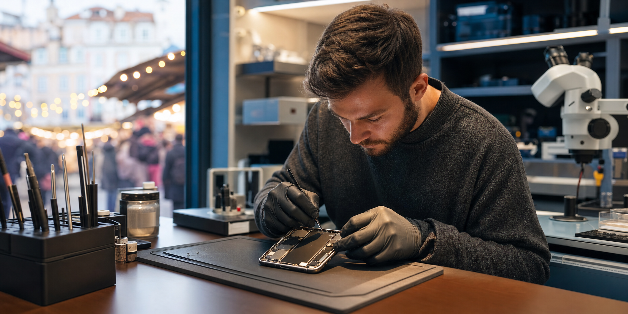 Réparation smartphone à la Braderie de Lille 2026 : profitez de nos prix cassés à Wazemmes