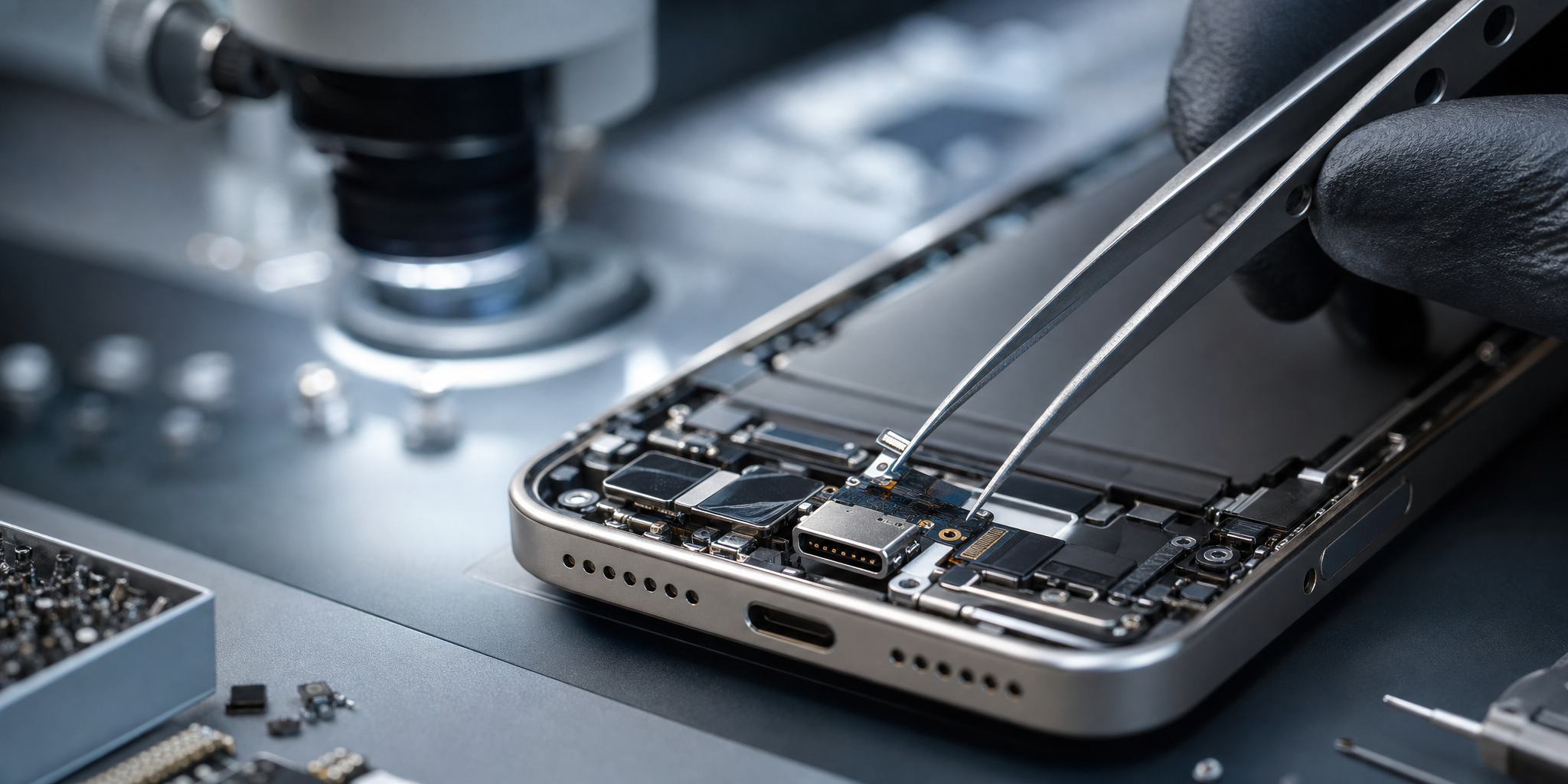 Réparation et changement du connecteur de charge pour iPhone 18 Pro Max : Le guide expert