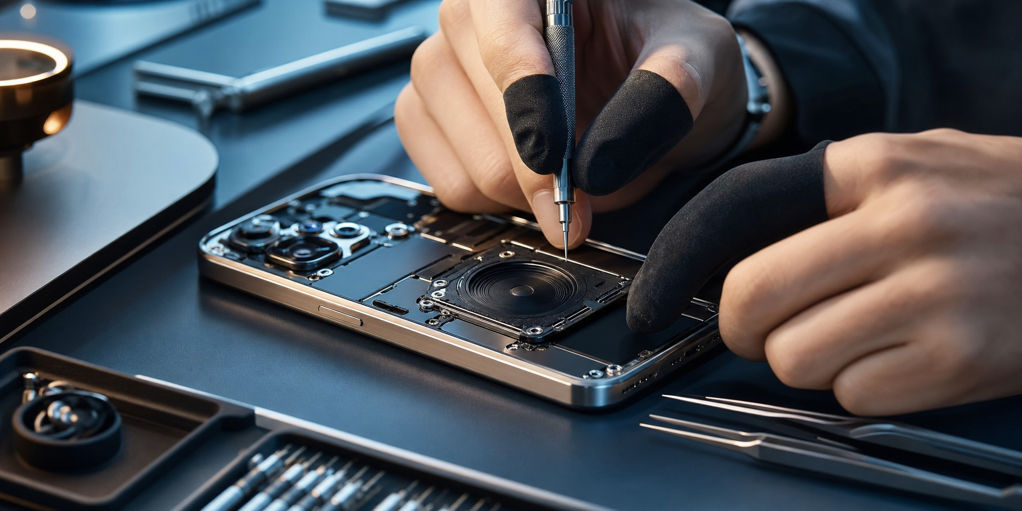 Réparation et remplacement du haut-parleur sur iPhone 18 Pro Max : L'expertise Mobile House