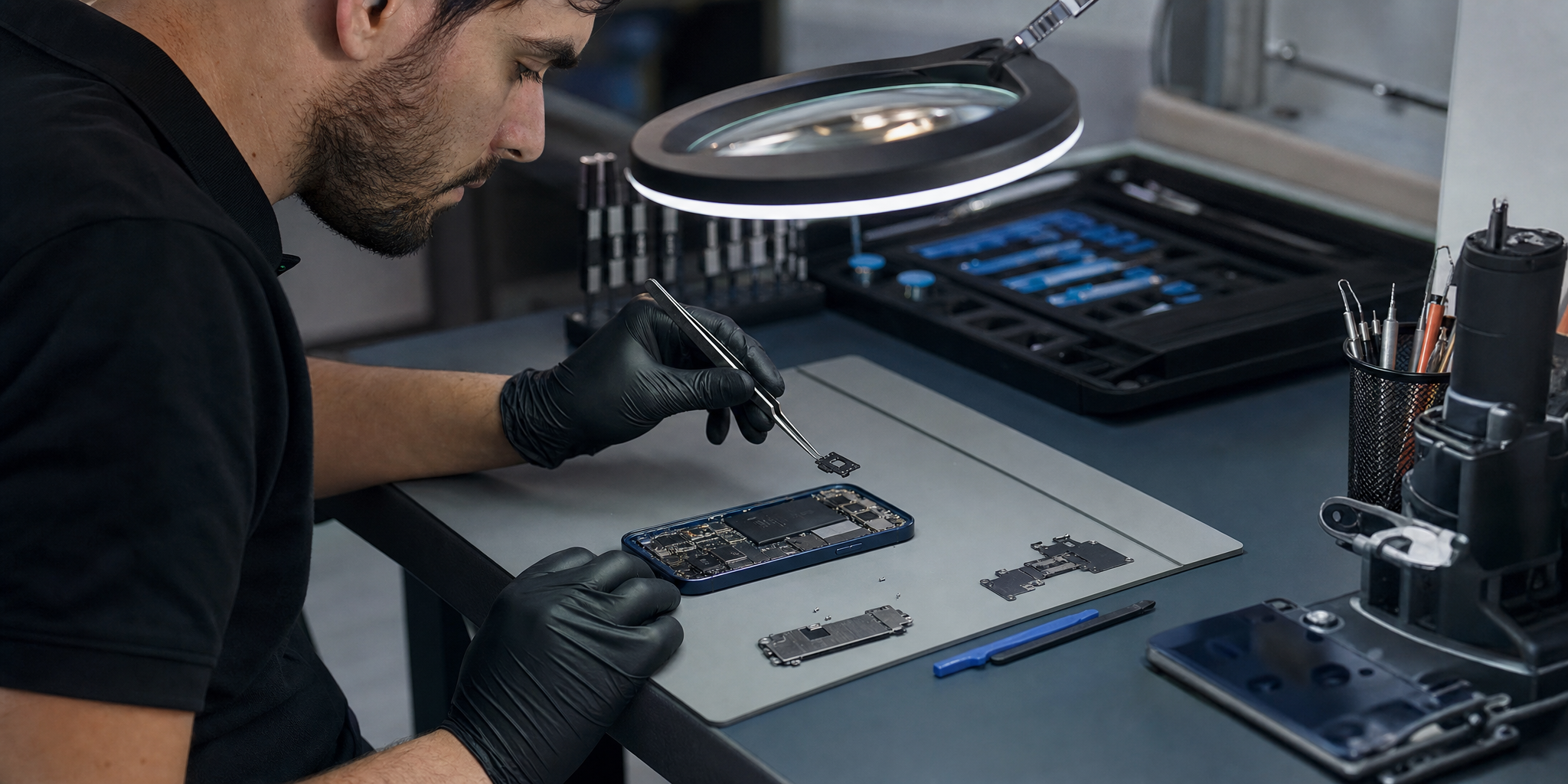 Réparation et Remplacement du Haut-Parleur iPhone 14 à Marcq-en-Barœul