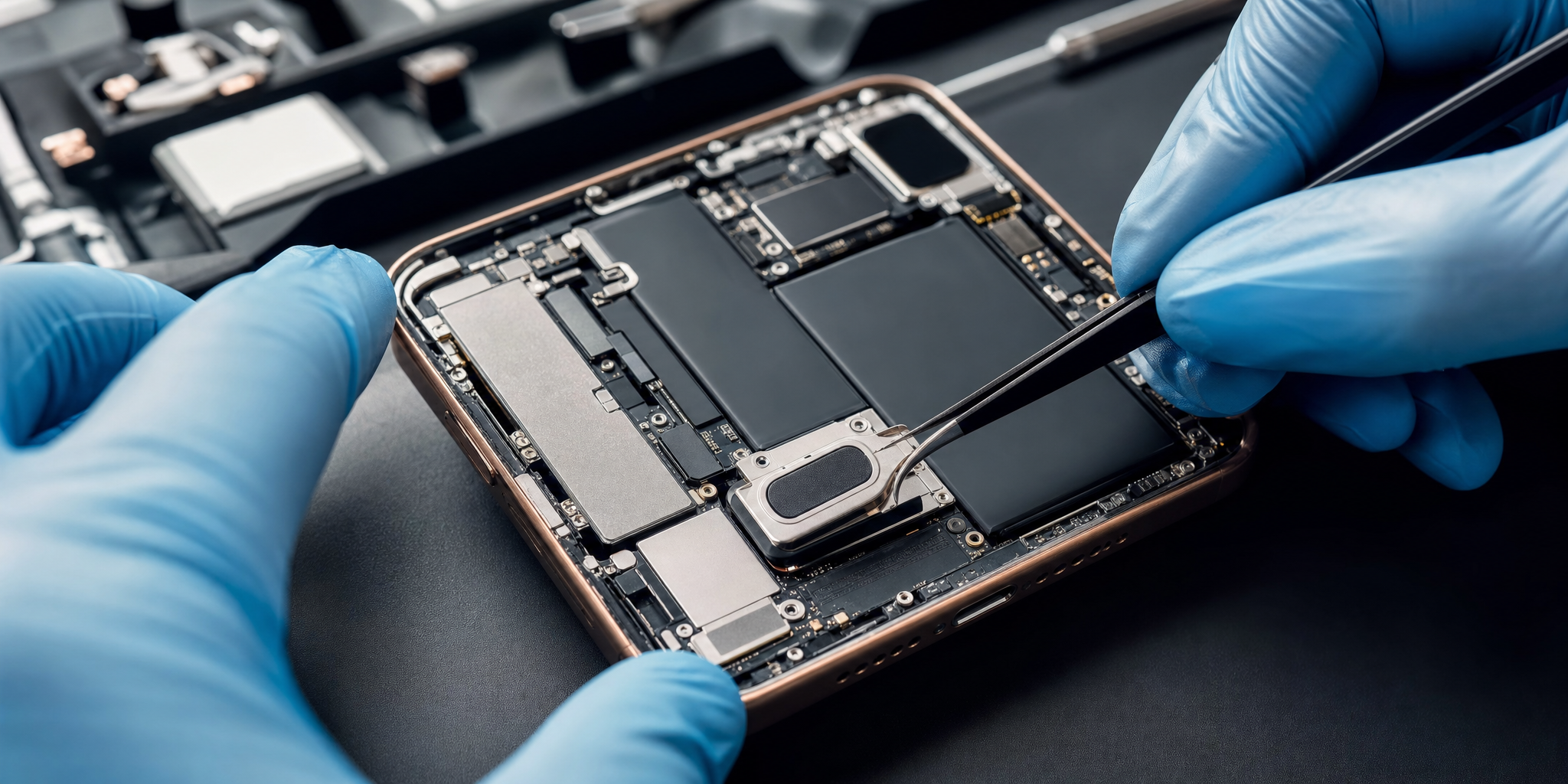 Réparation et Remplacement de Haut-Parleur iPhone 17 Pro à Villeneuve-d'Ascq