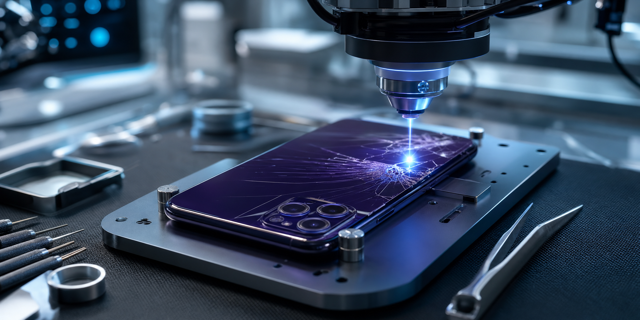 Changement de Vitre Arrière iPhone 14 Pro à Marcq-en-Barœul : Expertise Laser et Précision
