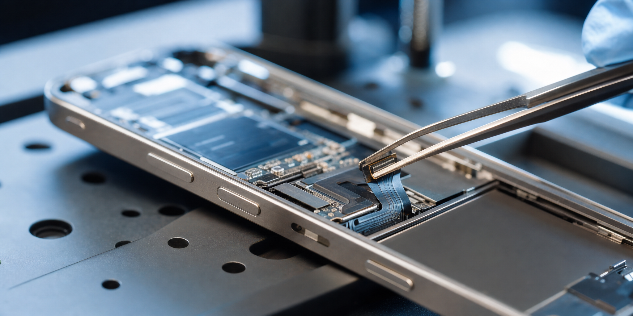 Réparation du bouton power sur iPhone 16 Pro à Lambersart : Diagnostic et solutions express
