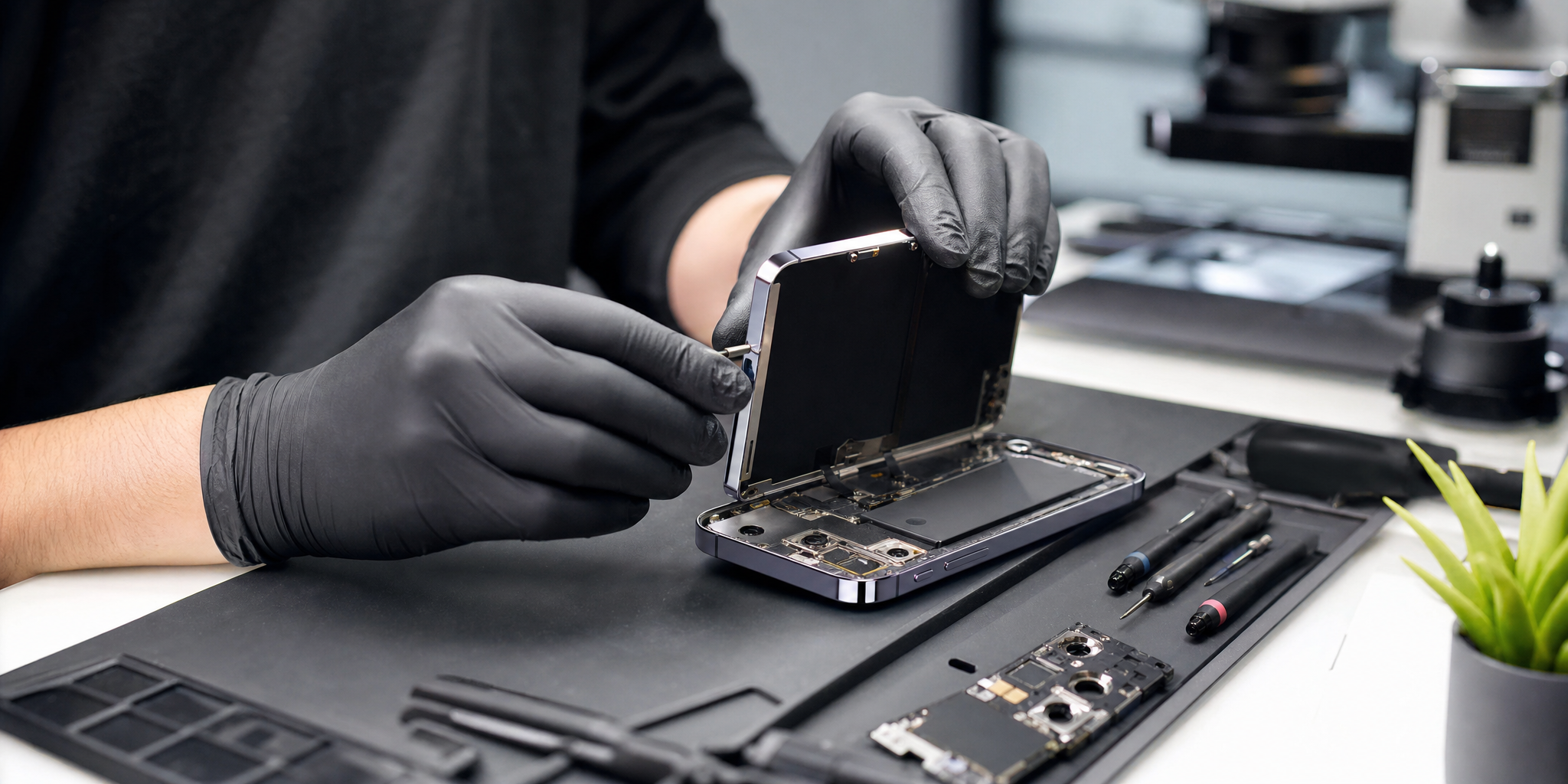 Réparation et Changement d'Écran iPhone 14 Pro à Wazemmes : L'Expertise Express Mobile House