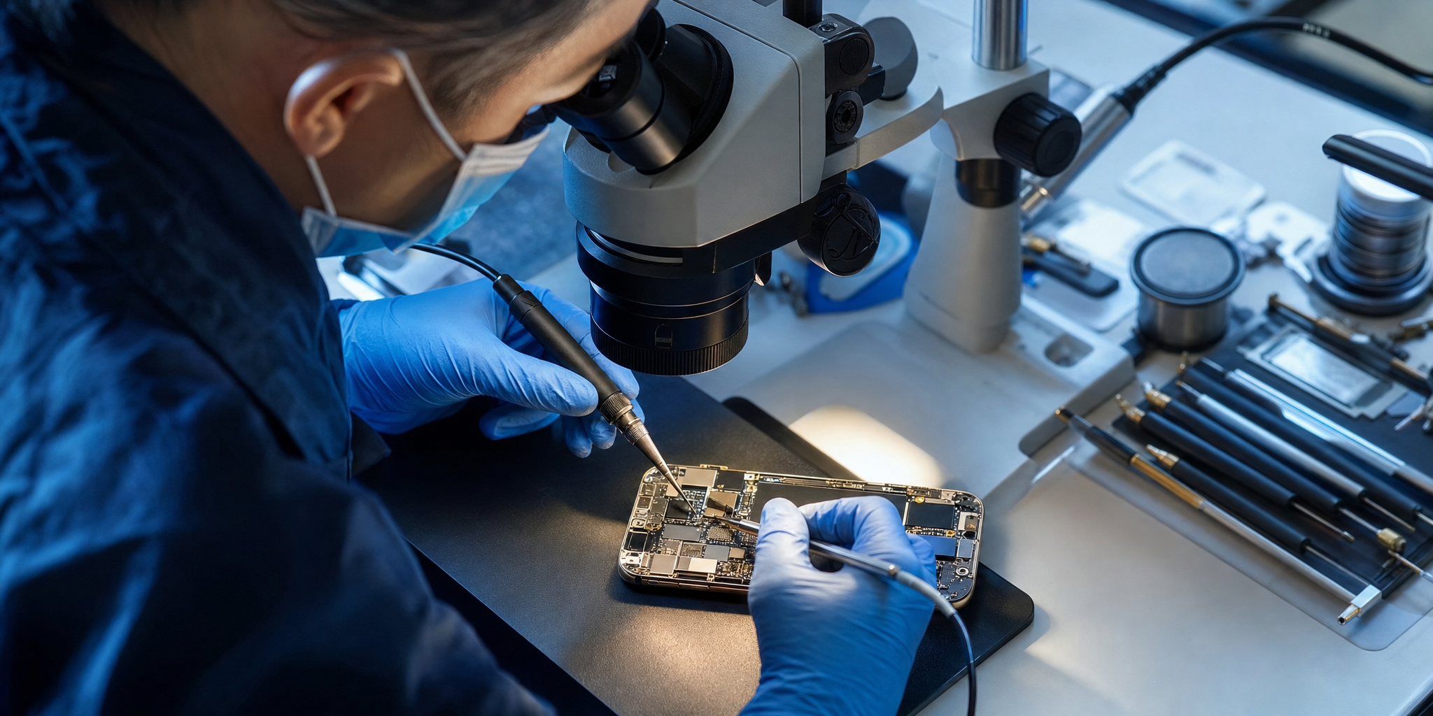 Réparation Carte Mère iPhone 18 à Lambersart : L'Expertise Micro-Soudure Mobile House
