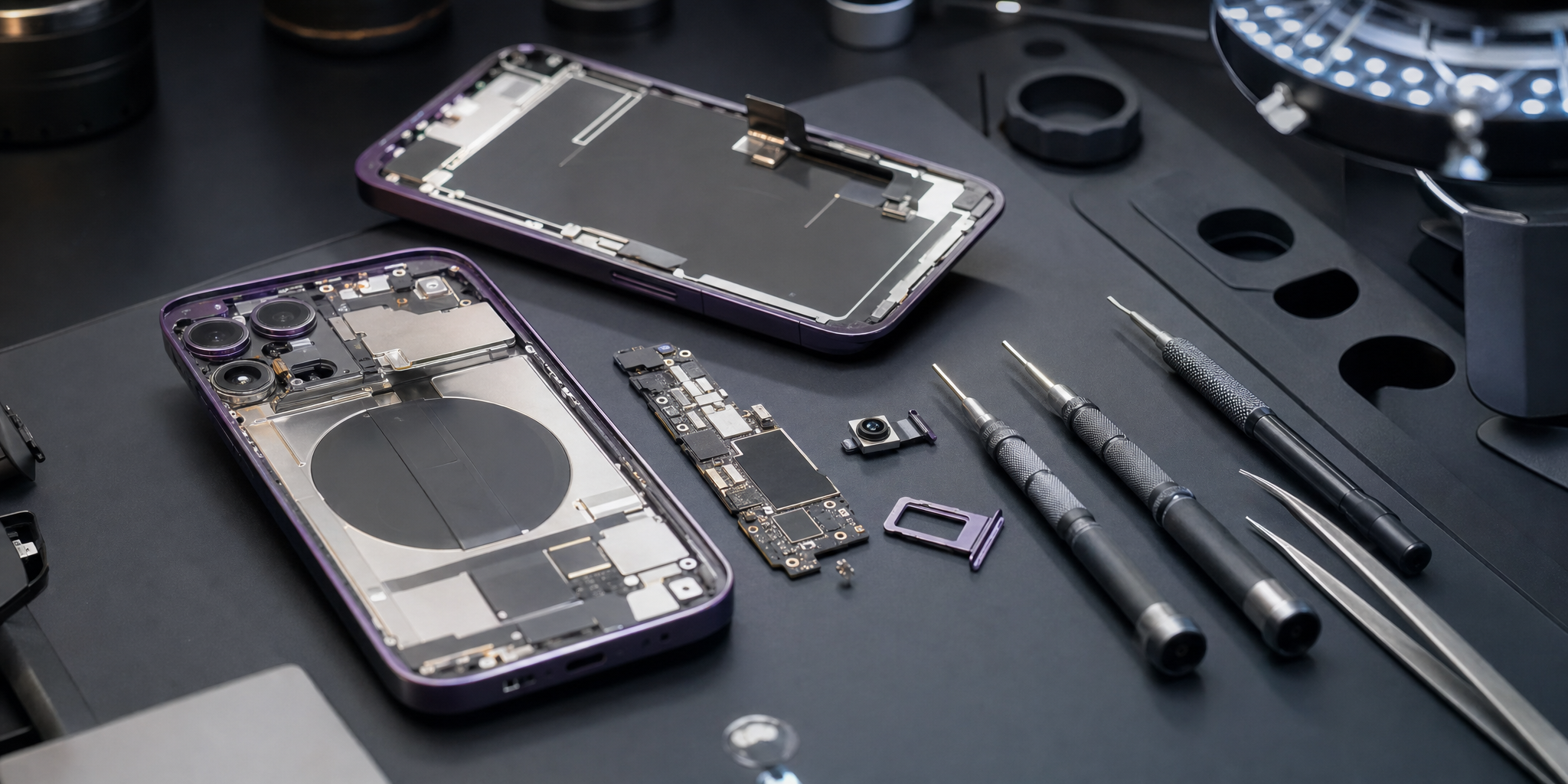 Réparation et changement de batterie iPhone 14 Pro à Lille Centre