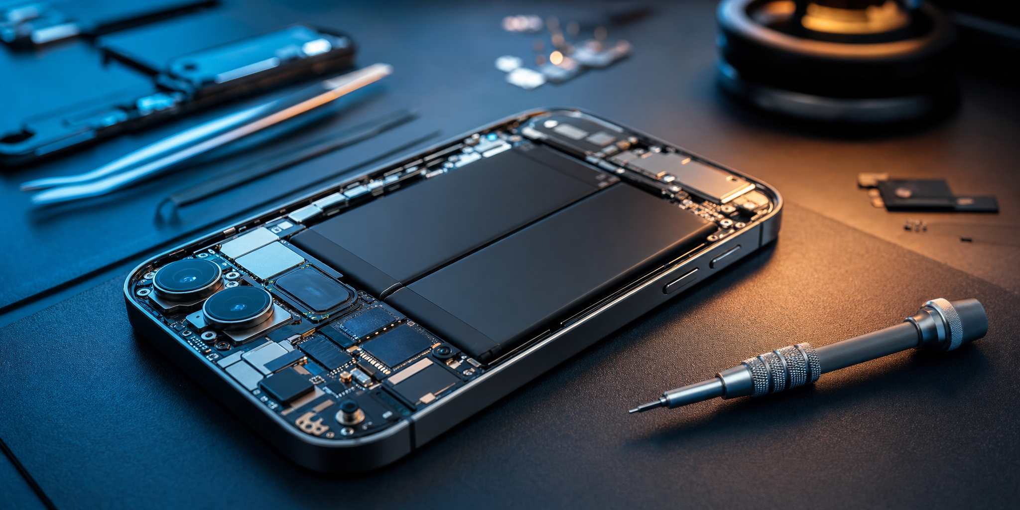 Changement de batterie iPhone 16 Pro à Villeneuve-d'Ascq : L'expertise Mobile House